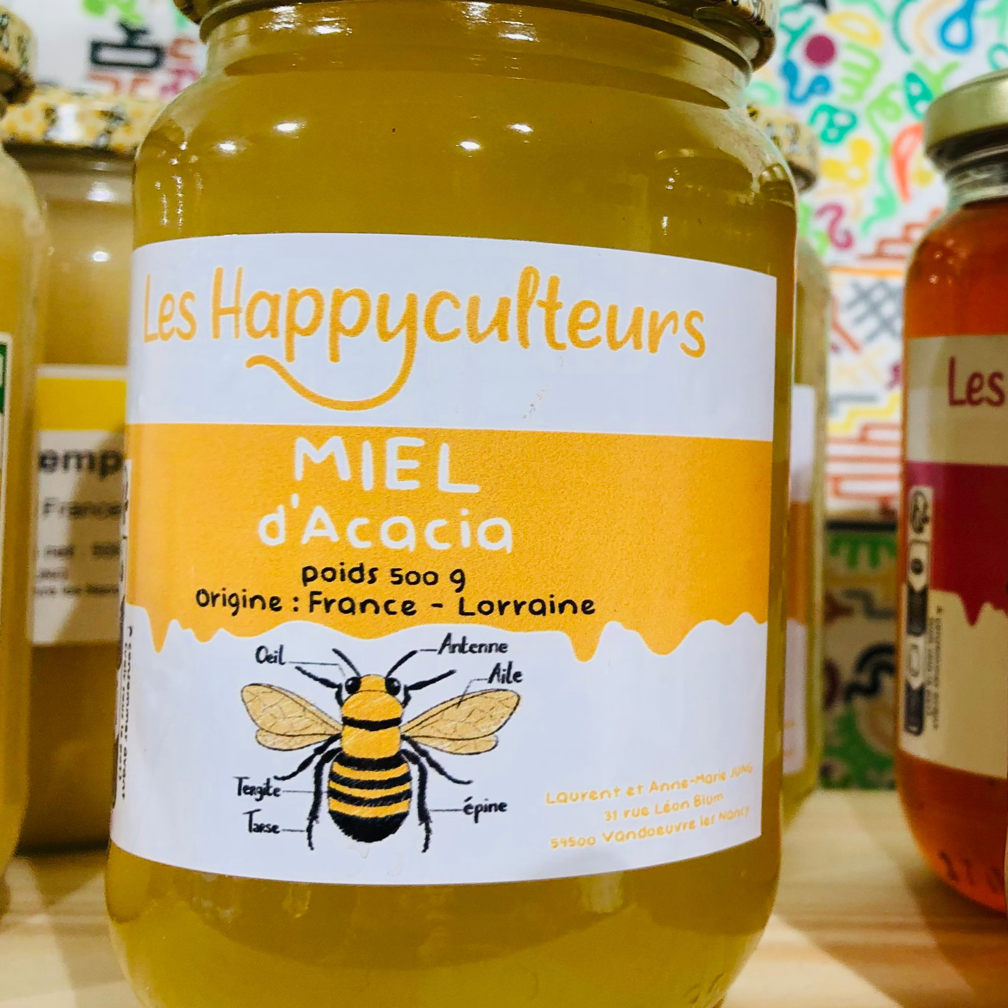 Miel d'acacia (500g)