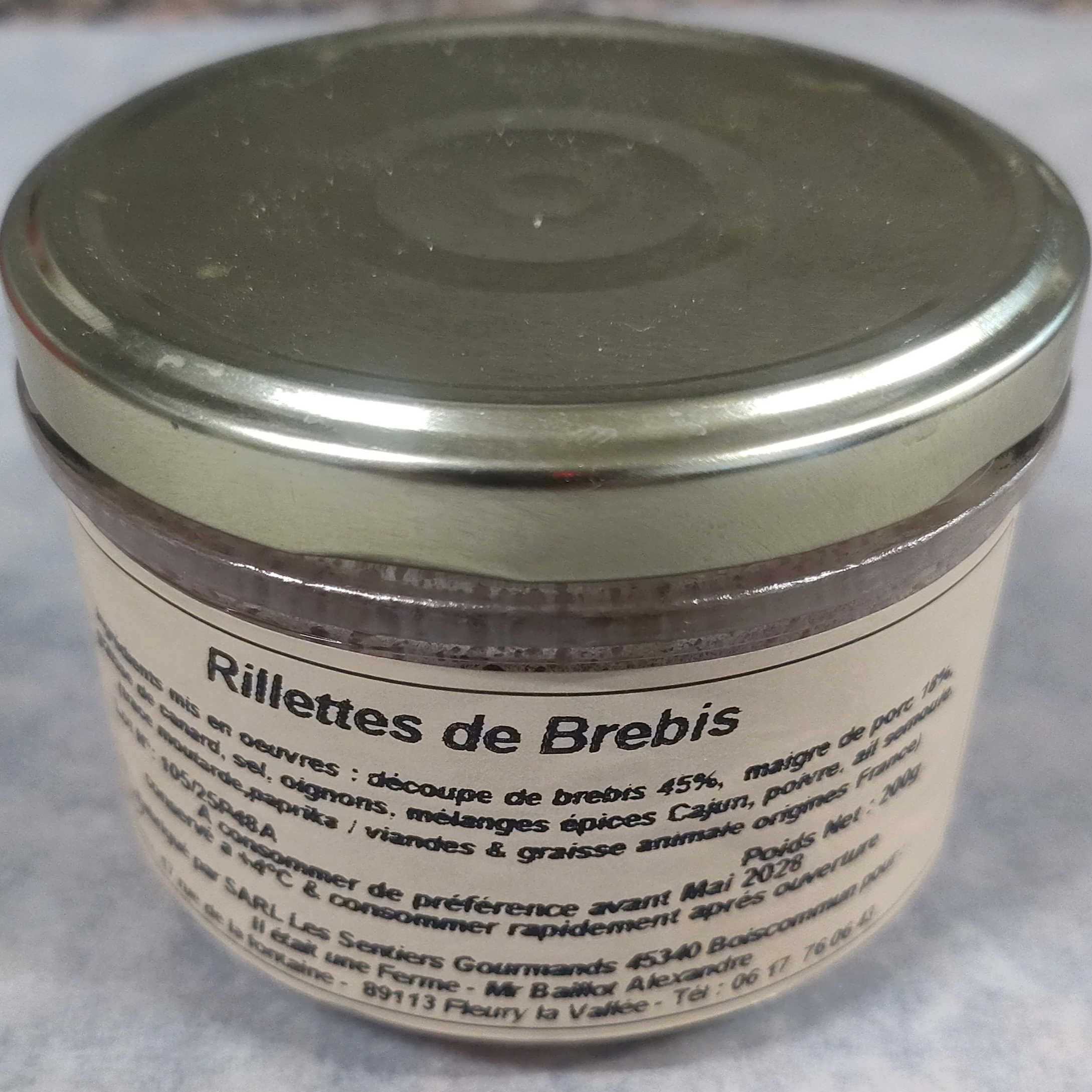 Rillettes de brebis
