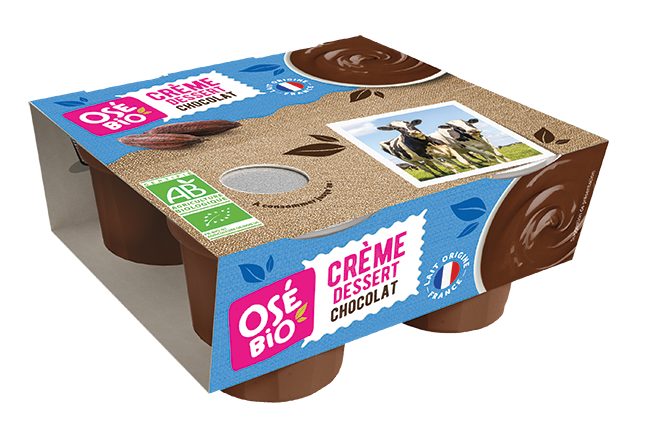 Crème dessert Chocolat - 400g