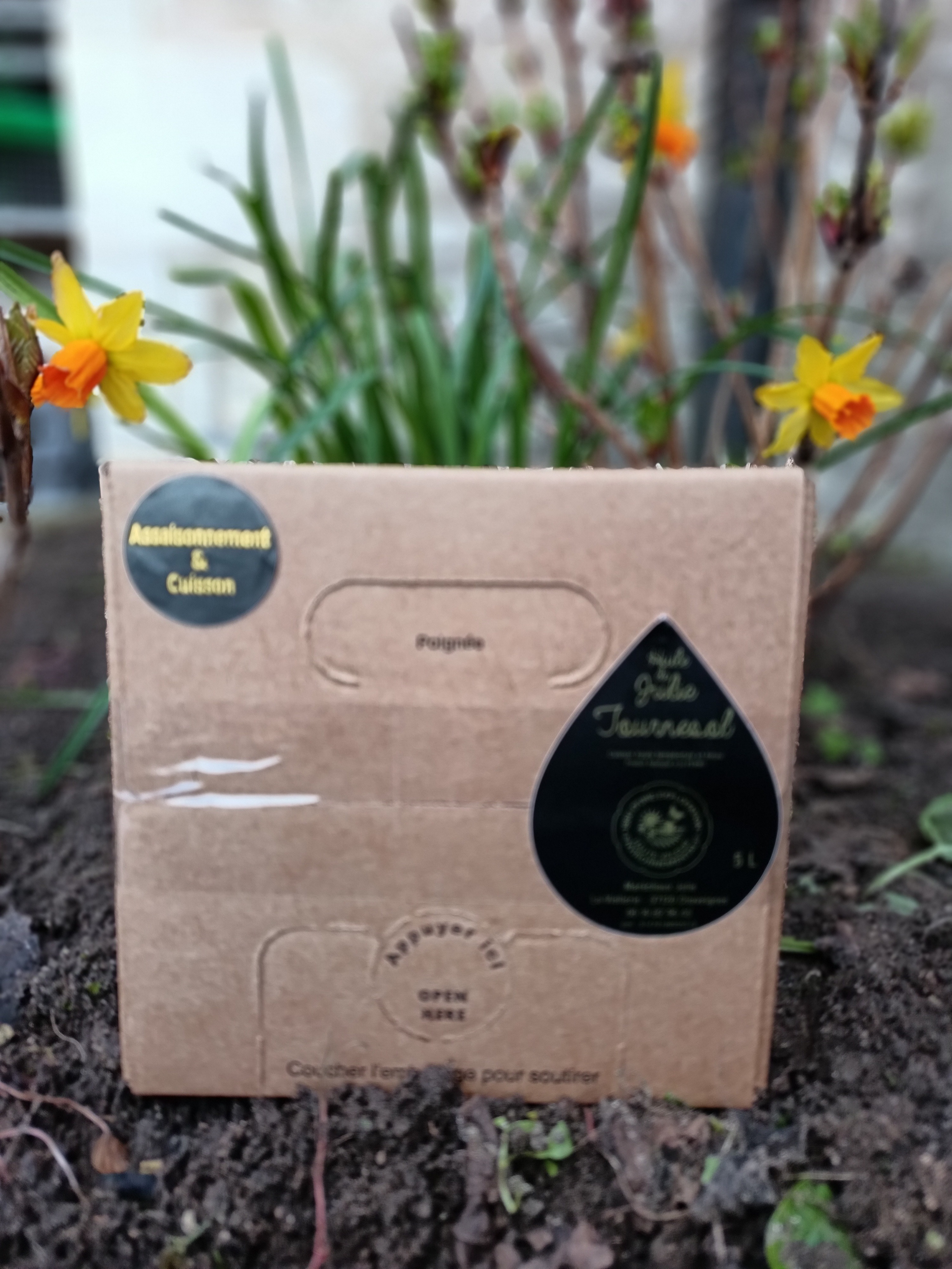 BIB 5 L d'Huile Tournesol Cuisson - 5l