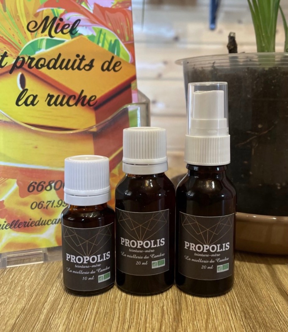 Propolis teinture mère compte gouttes