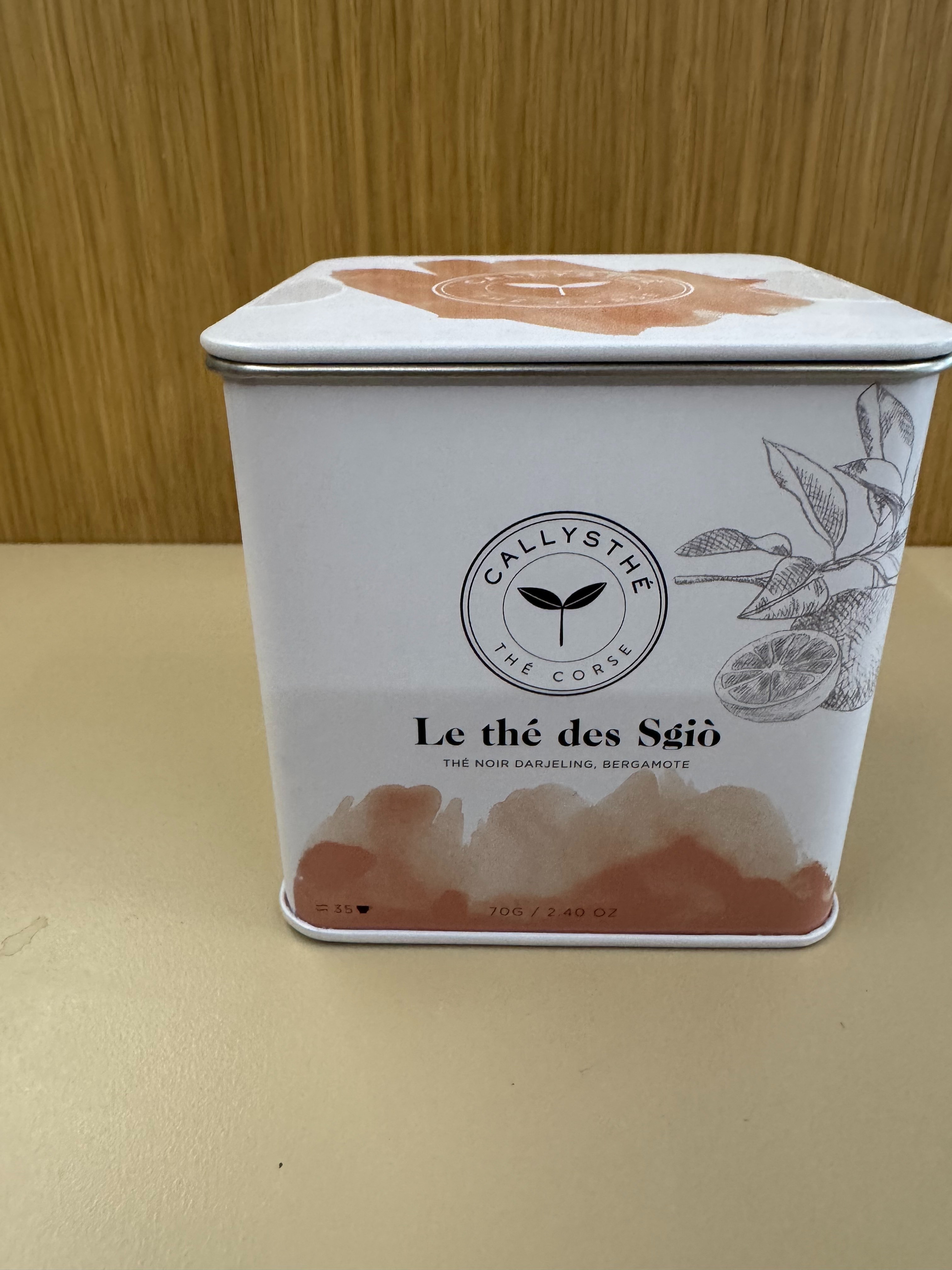 Thé noir aromatisé - Le thé des Sgio - 70g