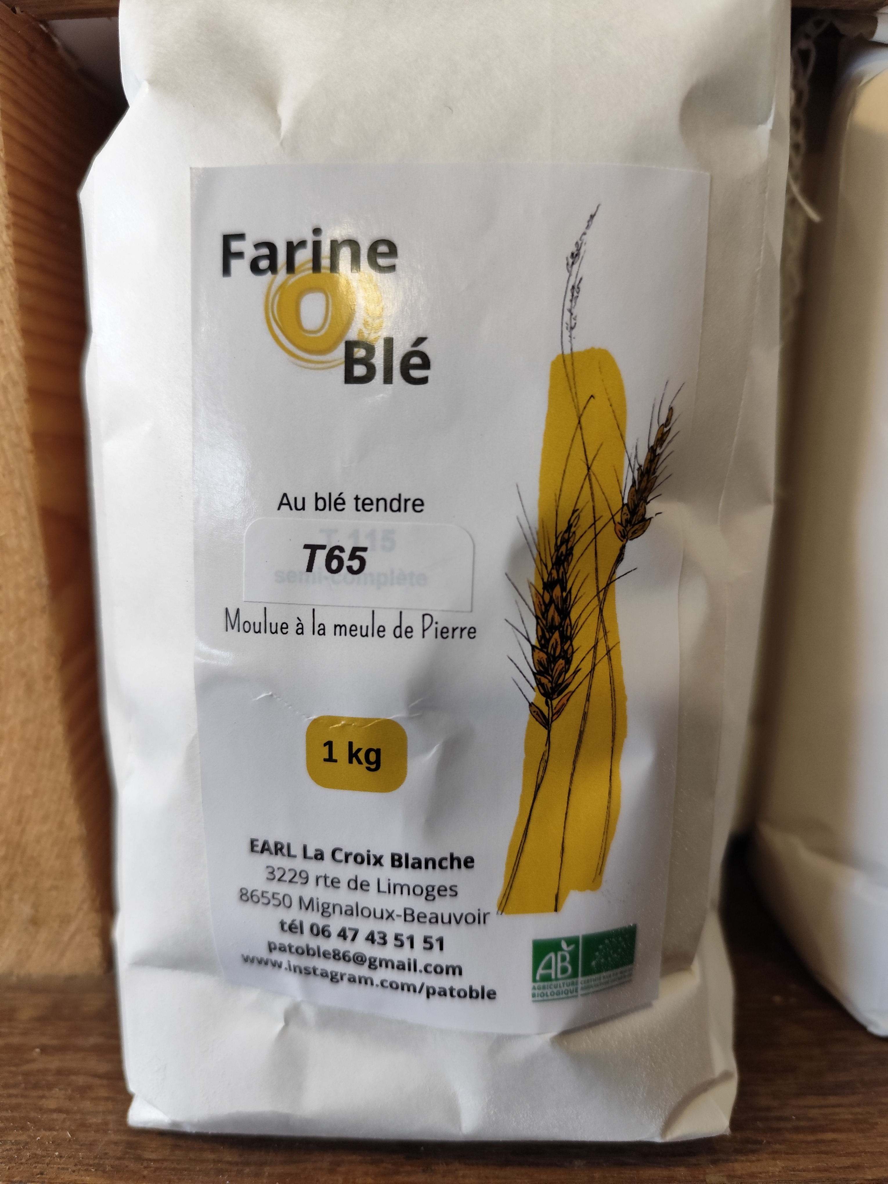 Farine T65 1KG