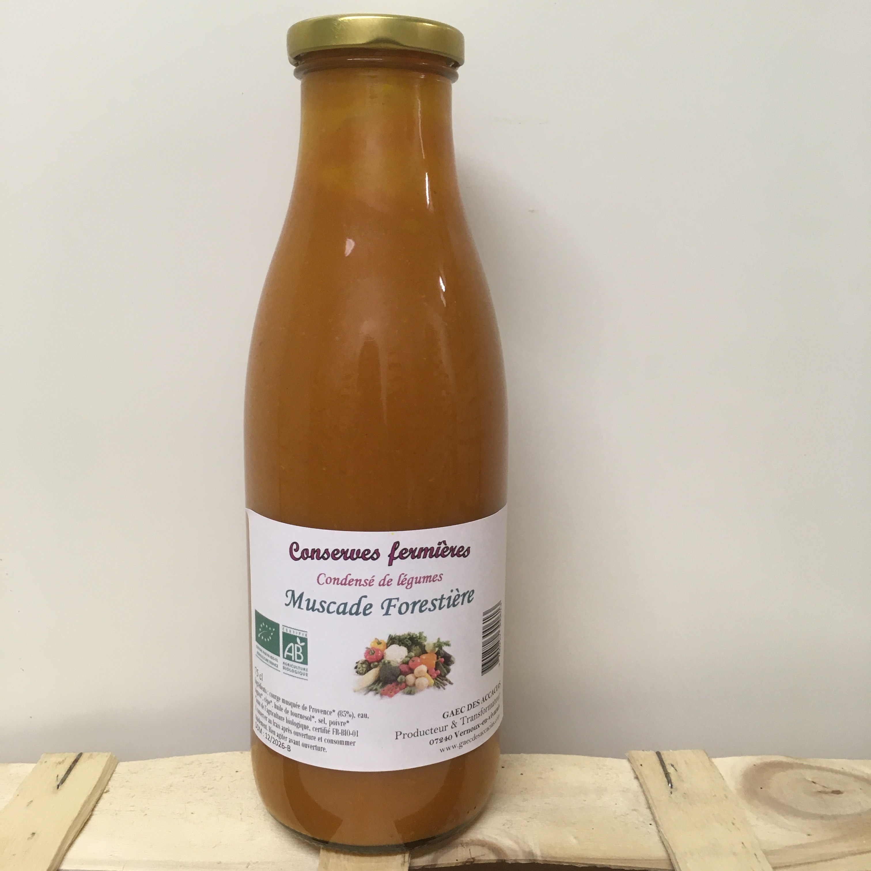 Soupe Muscade forestière - 750ml