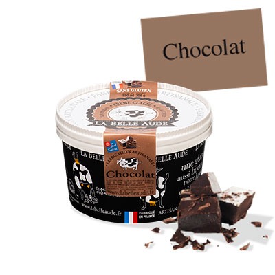 Glace au chocolat La Belle Aude