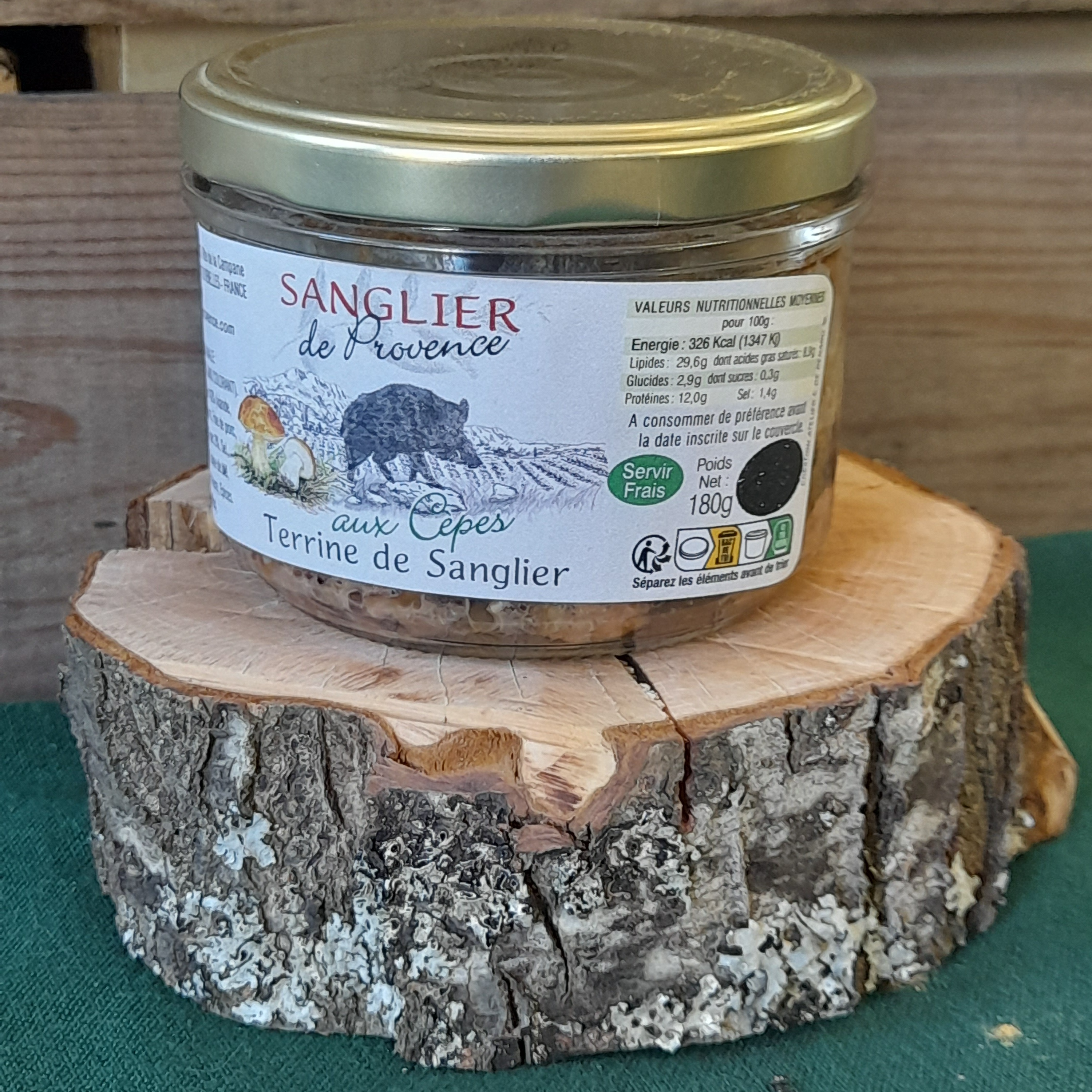 TERRINES SANGLIER CEPES