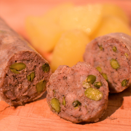 Saucisson à cuire pistaché sans nitrite