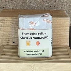 Shampoing Solide Spécial Cheveux Normaux - 100g