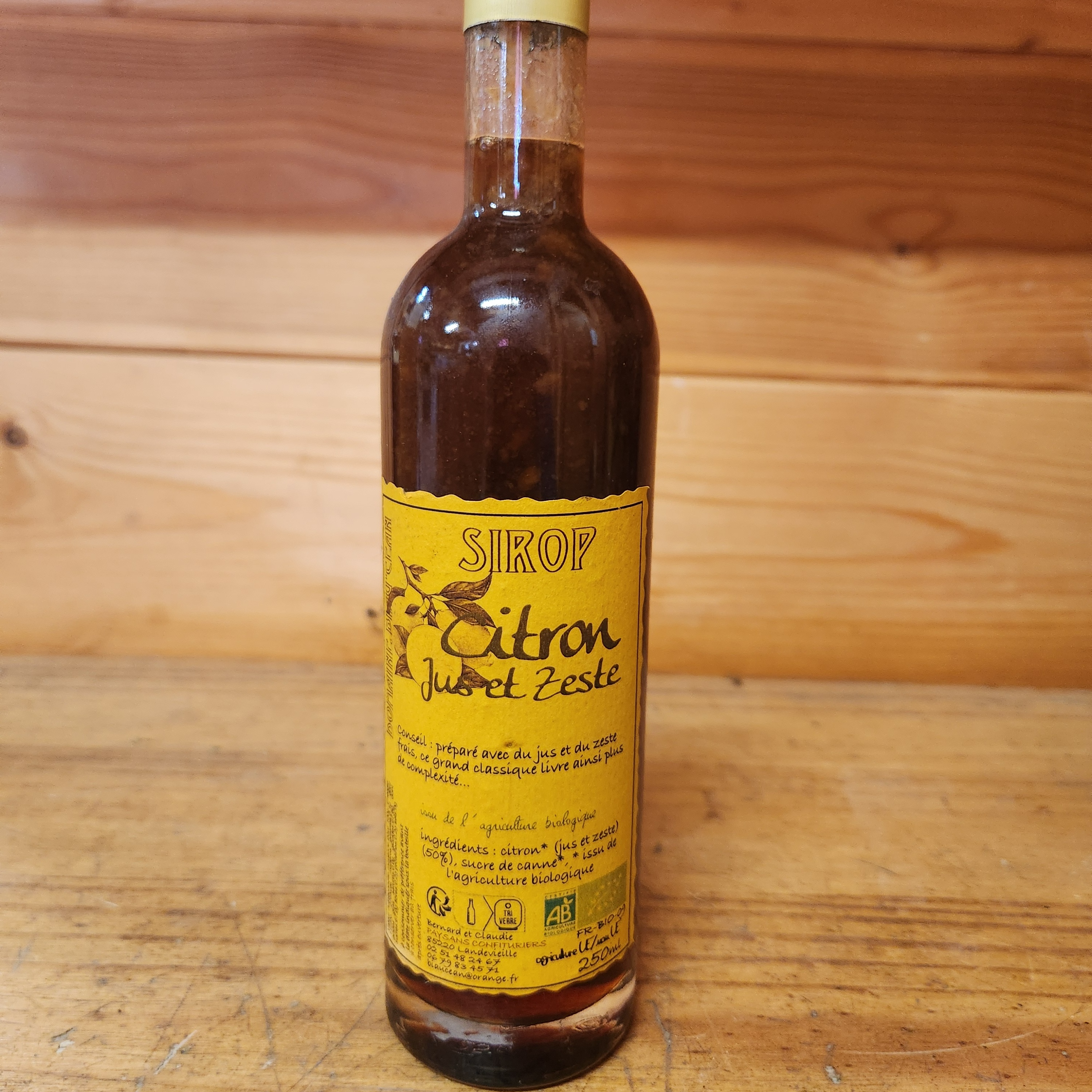 Sirop Citron - 250ml