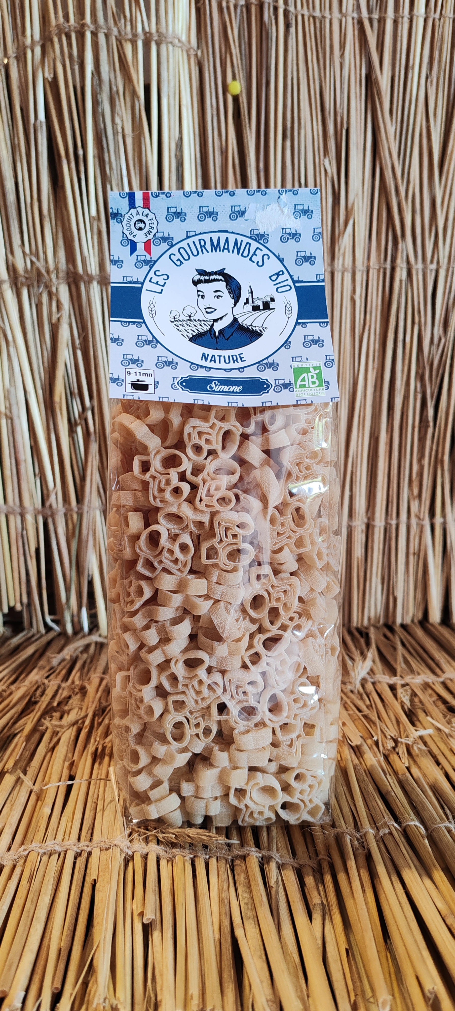 Pâtes Bio Locale Nature Tracteur "Simone" - 280g