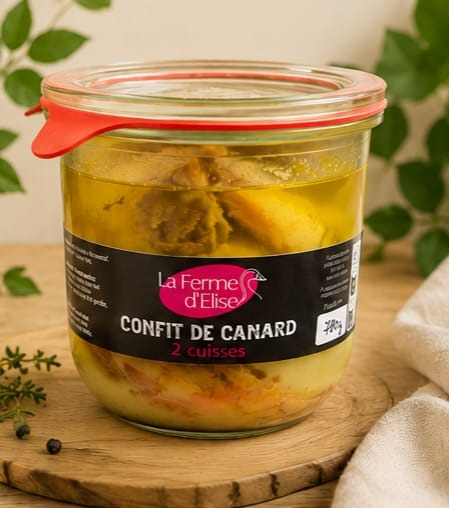 CONFIT (2 cuisses) - 780g