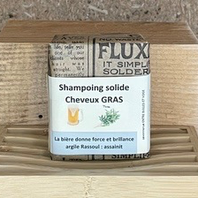 Shampoing Solide Spécial Cheveux Gras - 100g
