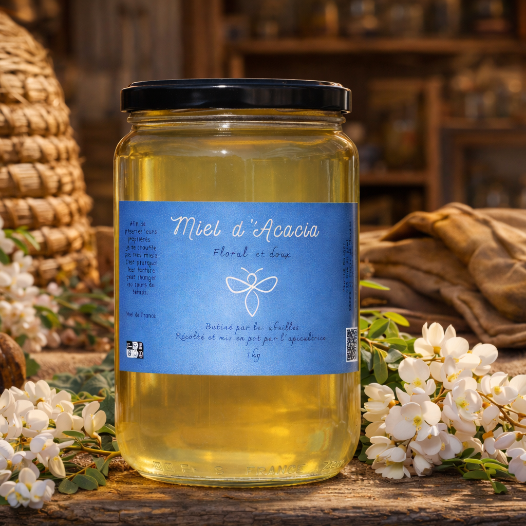 Miel d'Acacia 1kg - 1kg