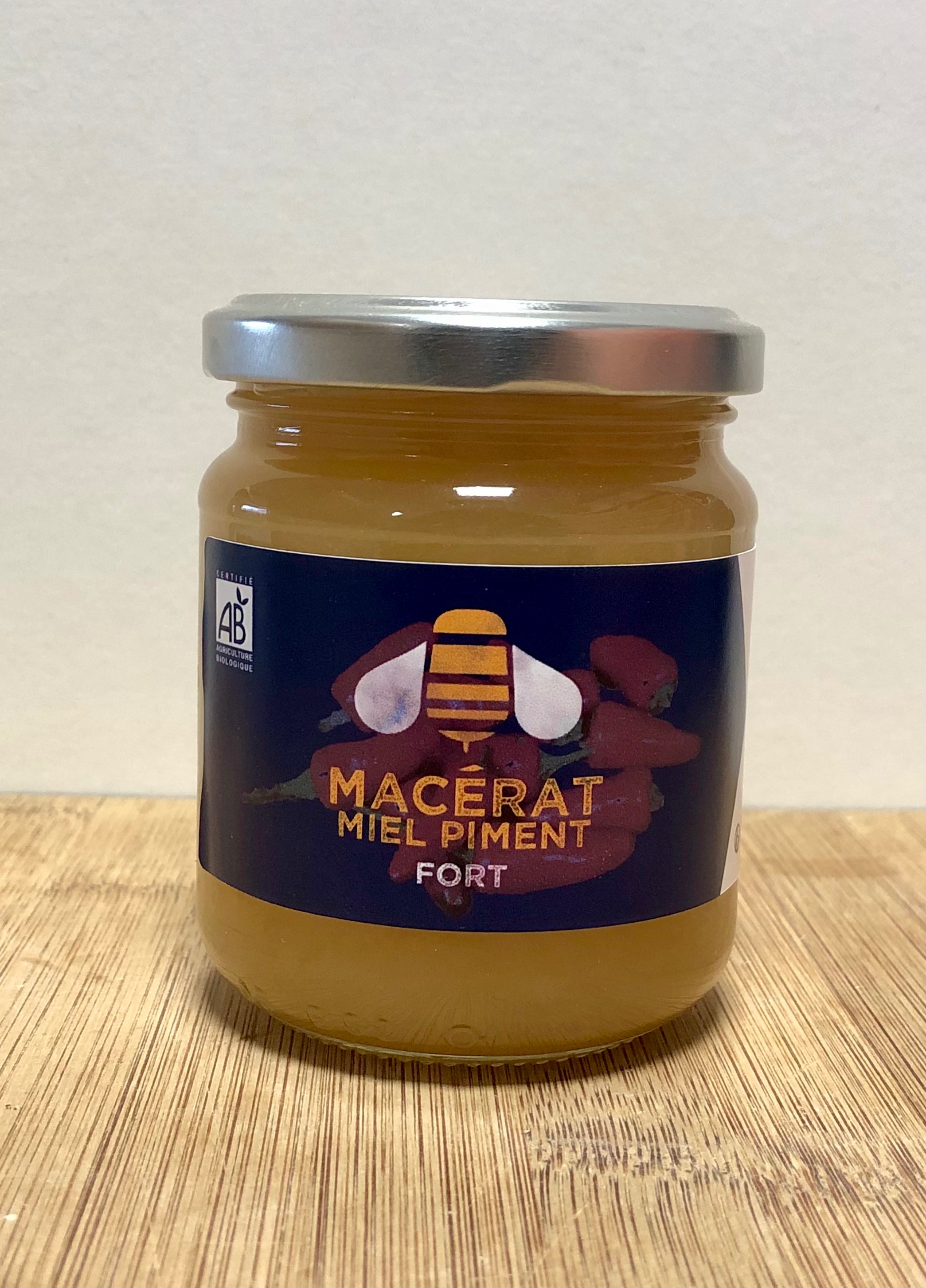 MACÉRAT MIEL/PIMENT FORT 250g
