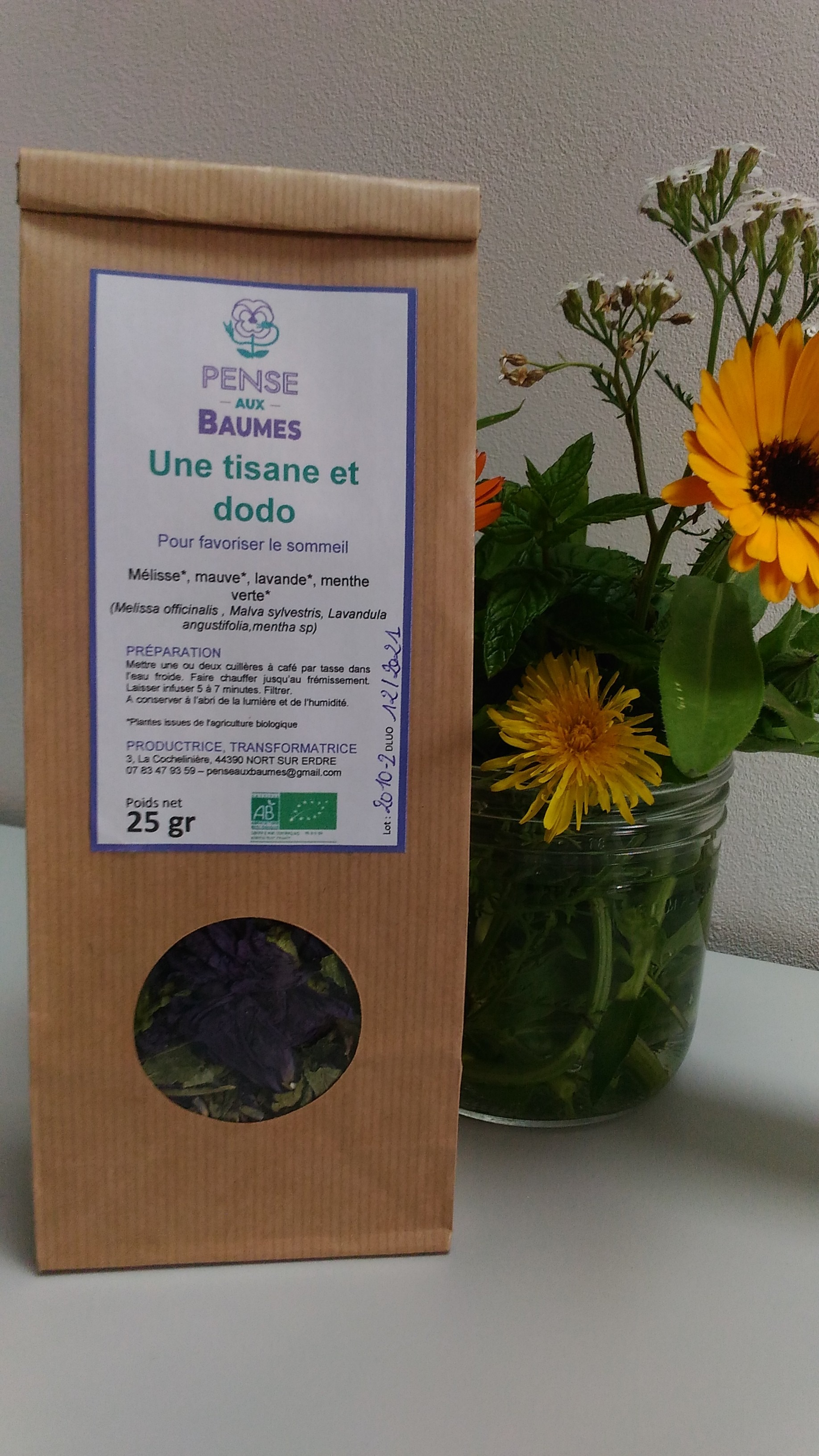 Une tisane et dodo - 25g