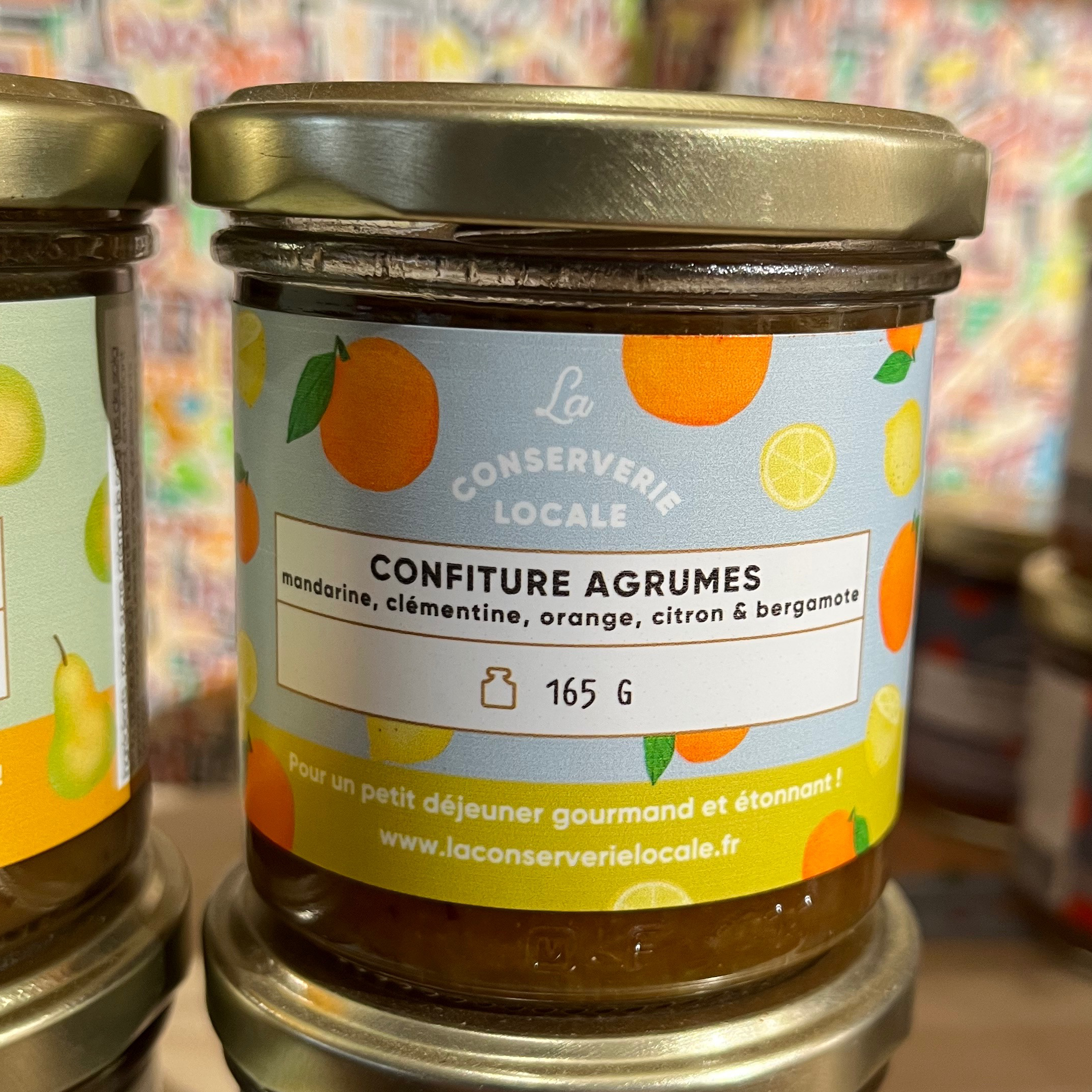 CONFITURE POMME AGRUMES
