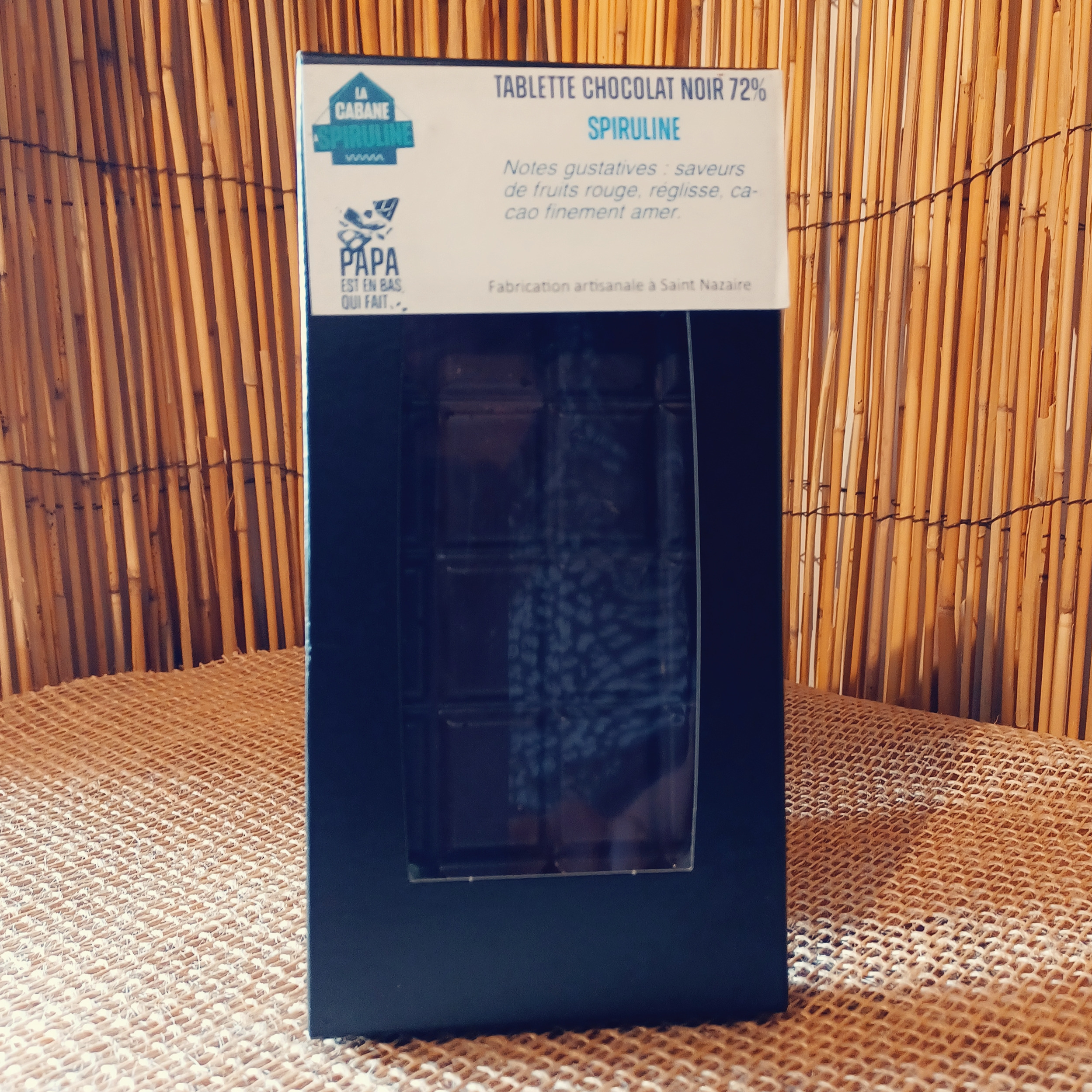 Tablette Choco-Spiruline - 100g