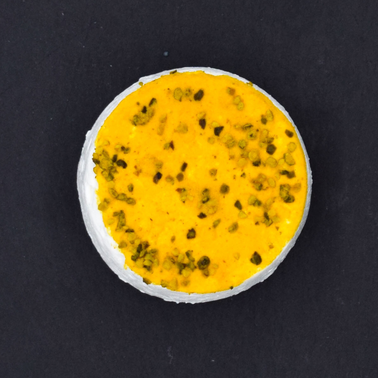 Crottin citron et poivre vert