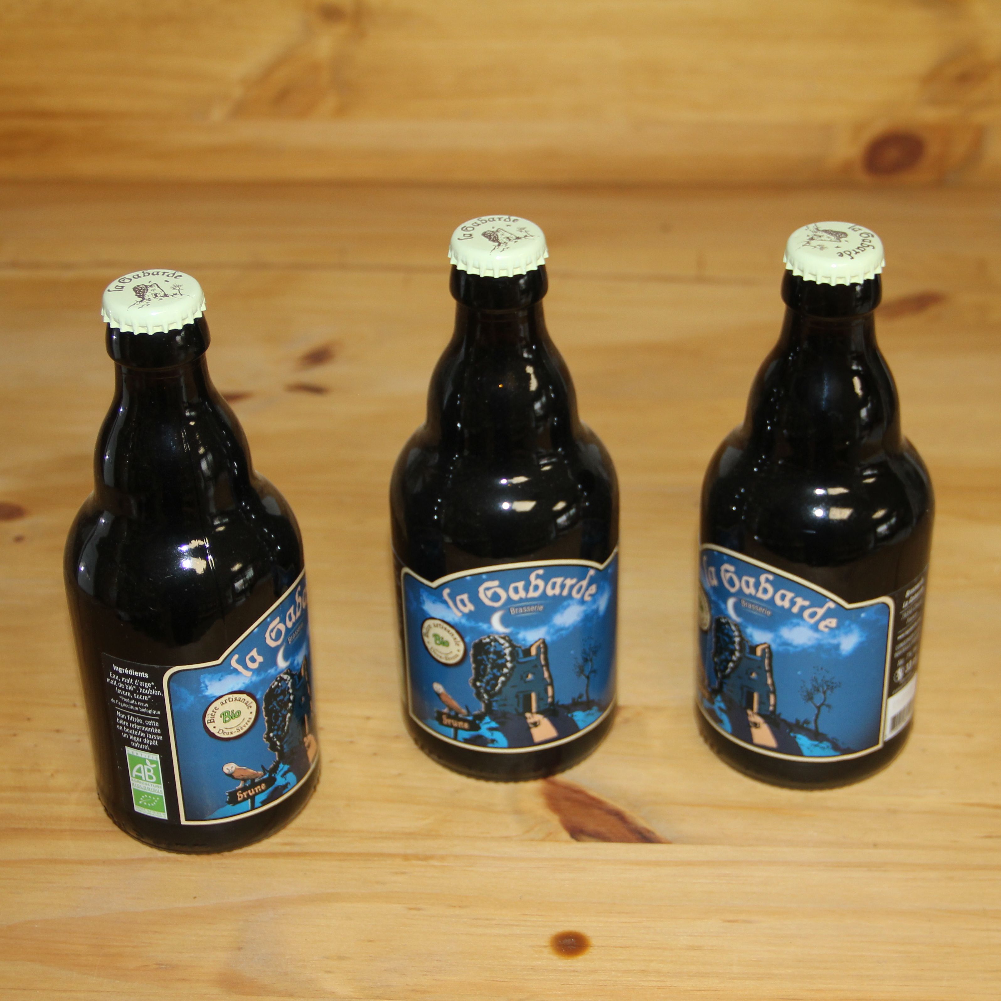 Bière la Gabarde brune 33 cl