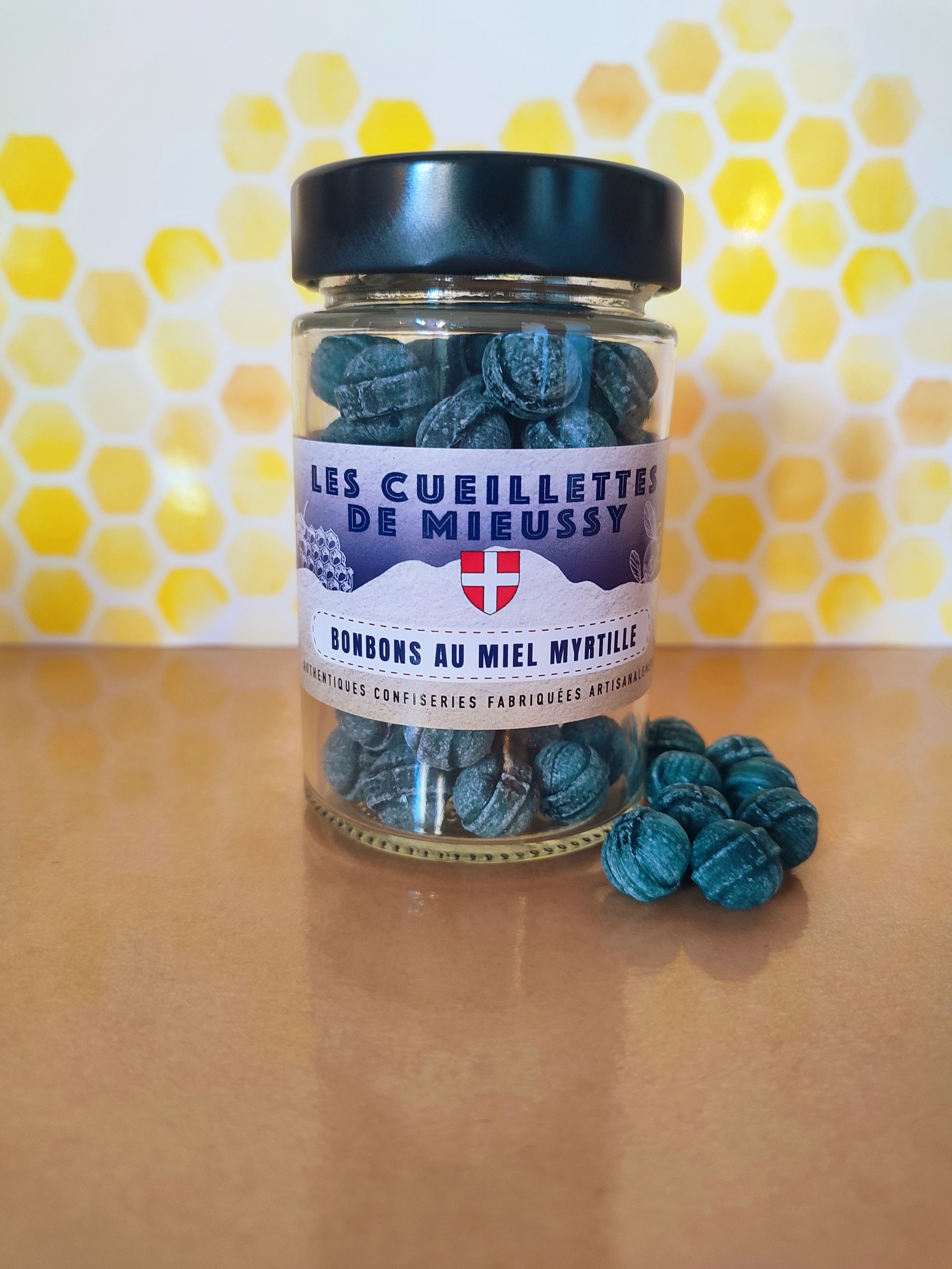Bonbon Miel Myrtilles 130 Gr Cdm