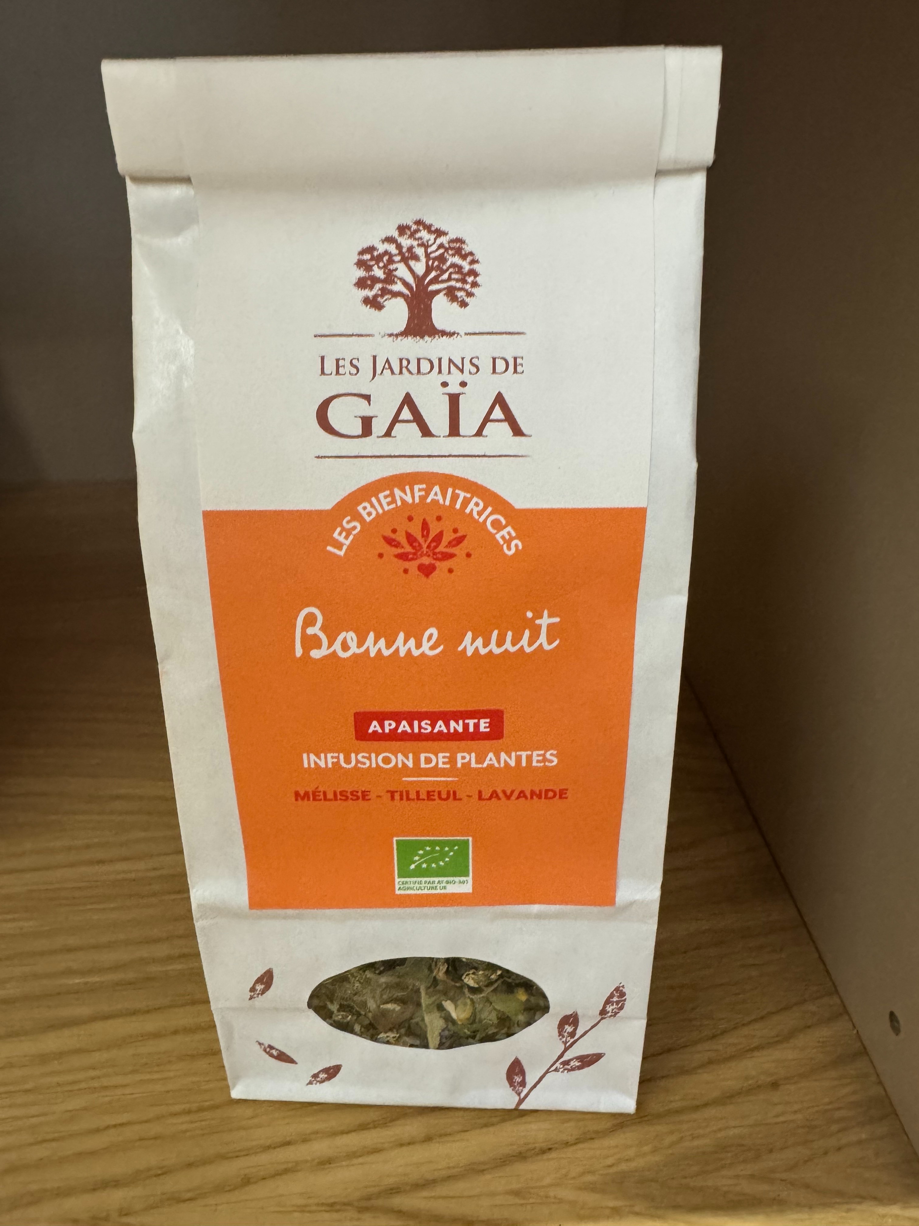 Infusion plantes Gaia - Bonne nuit - 50g