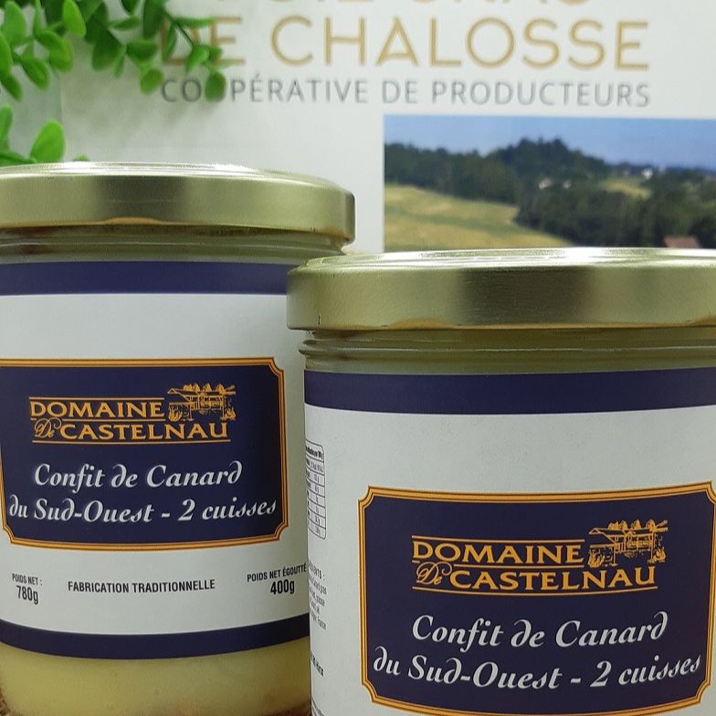 Cuisses de canard confites - 780g