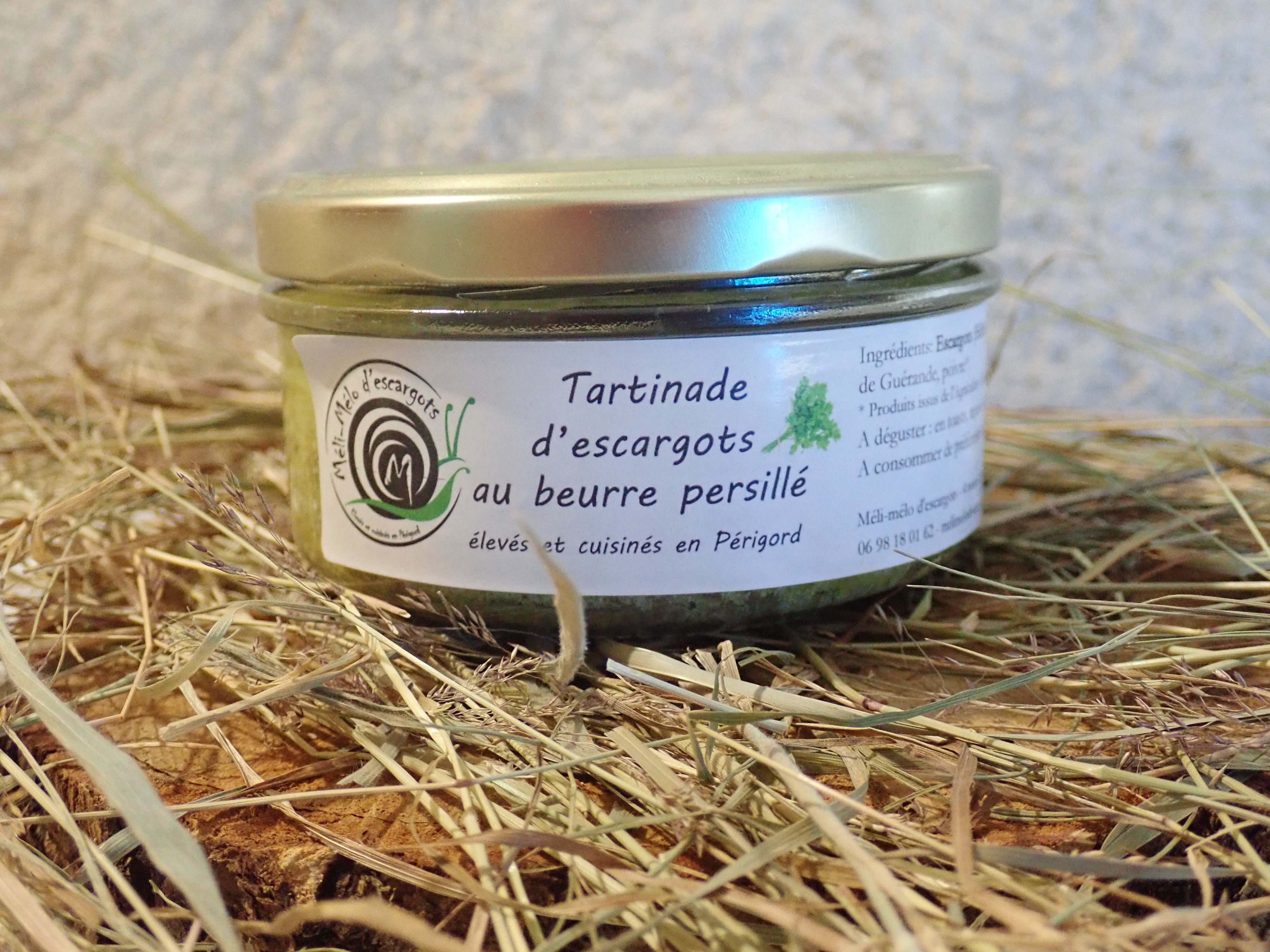 Tartinade d'escargots au beurre persillé - 115g