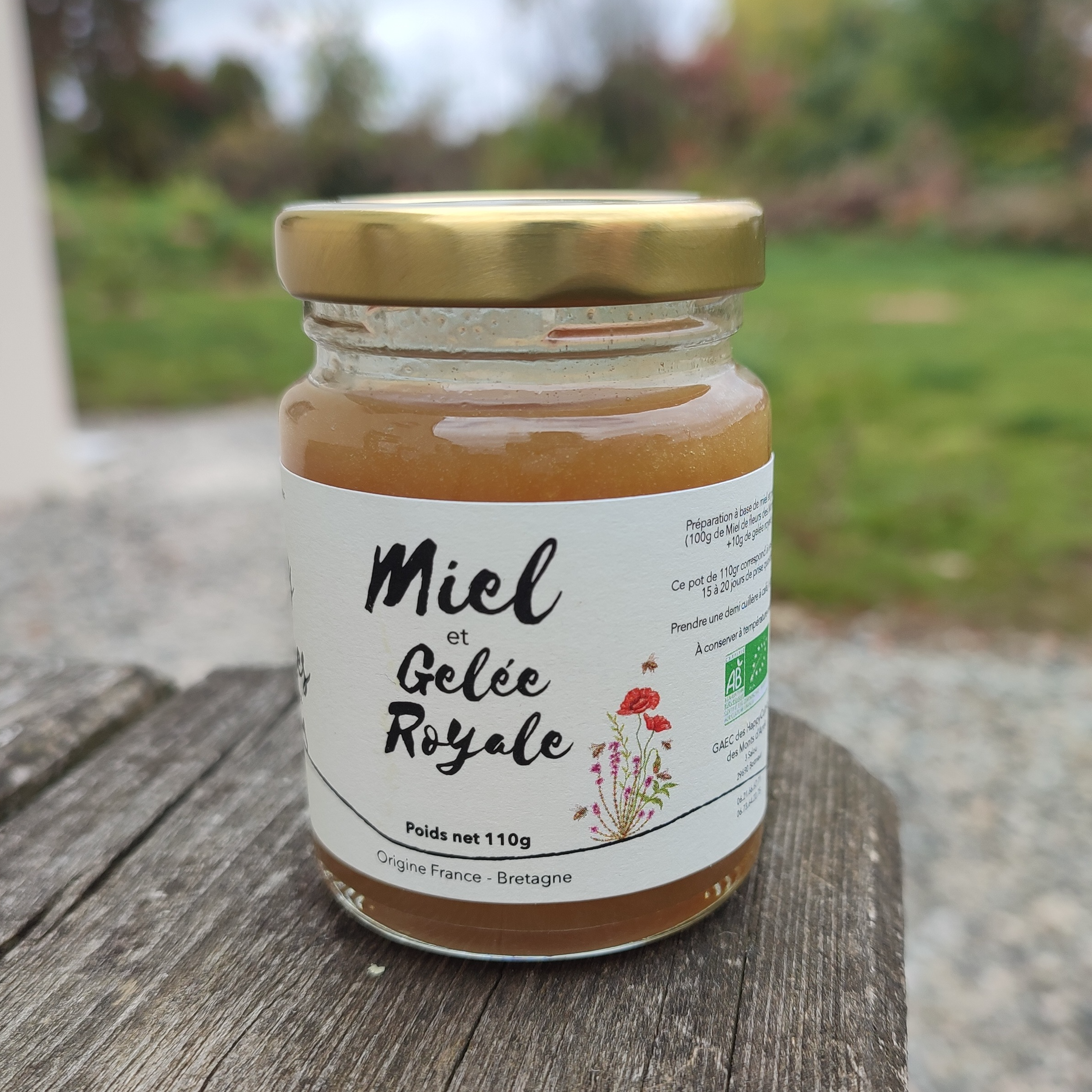 Miel et Gelée Royale Bio - 110g