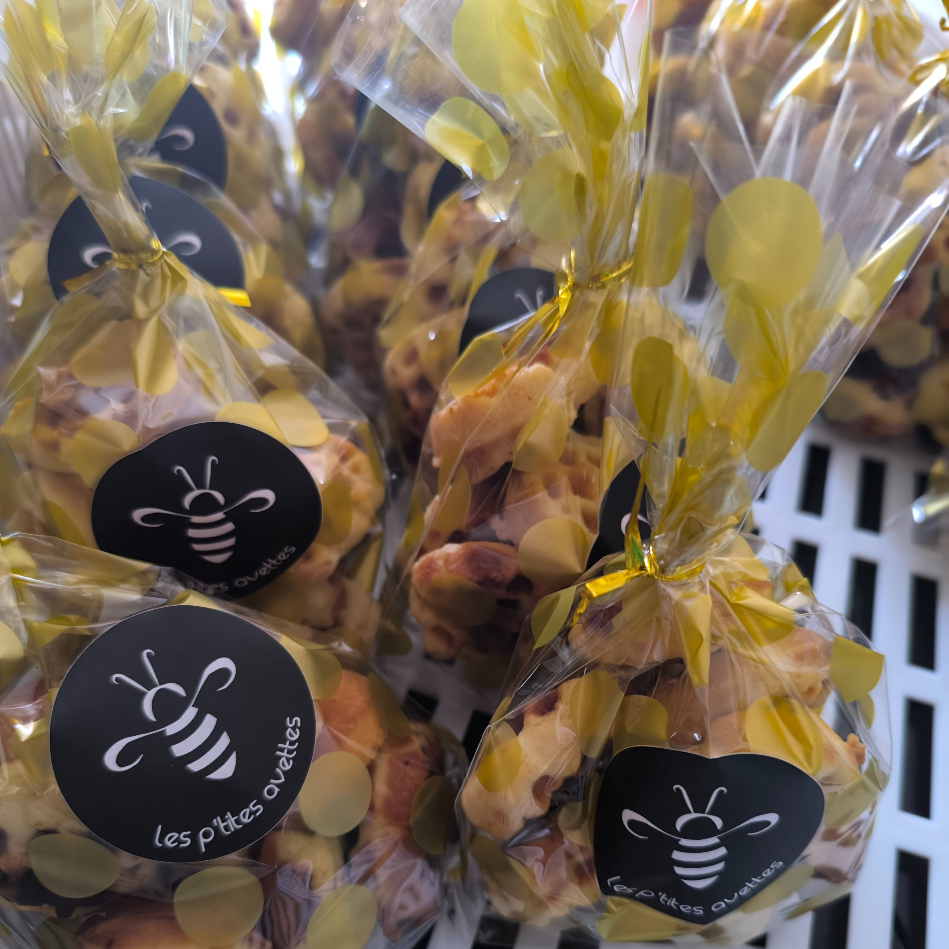 Mini gaufres au miel - 100g