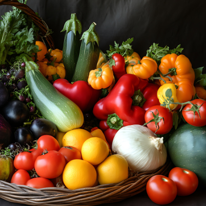 Grand panier de légumes - A RETIRER LE SAMEDI