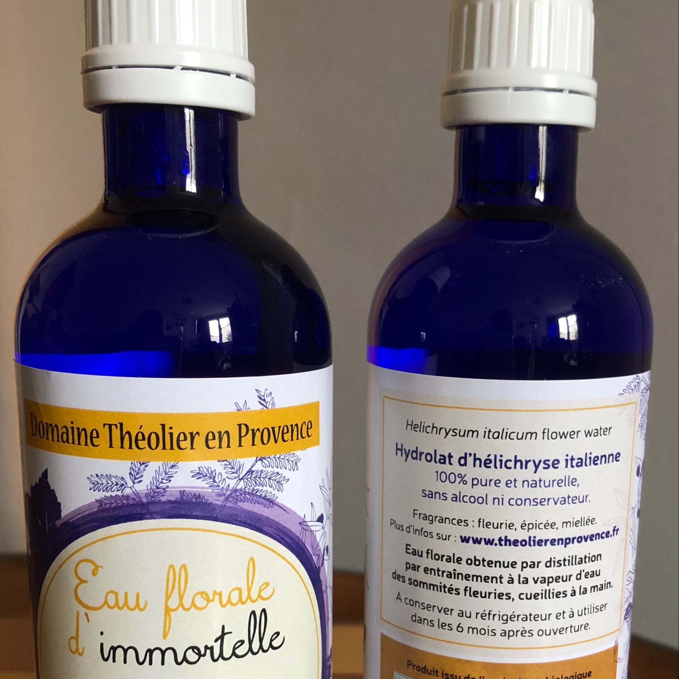 Eau florale d'Hélichryse Italienne - Chémotype Corse (Offre duo)