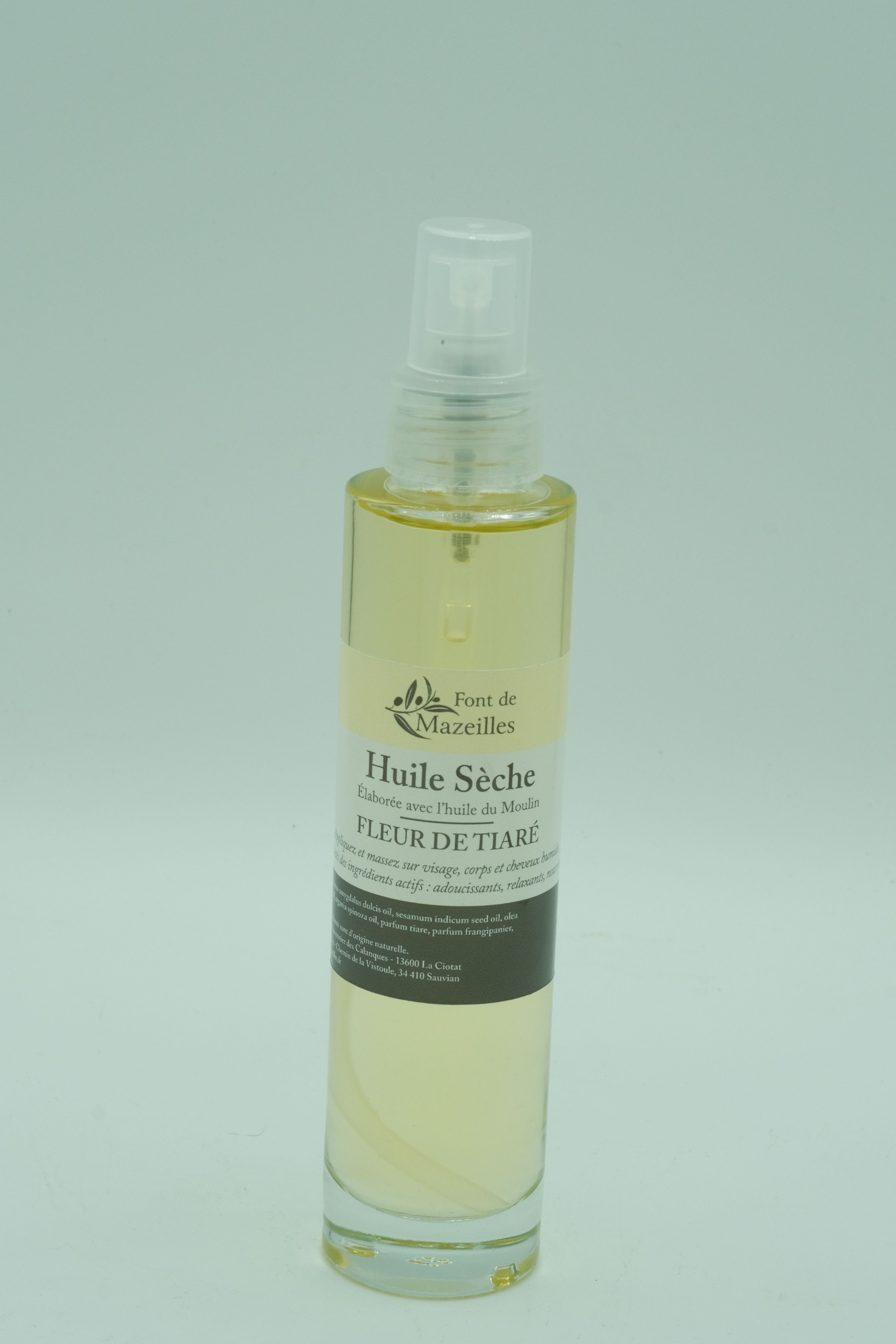 Huile sèche Tiaré 100ml - 0,285kg