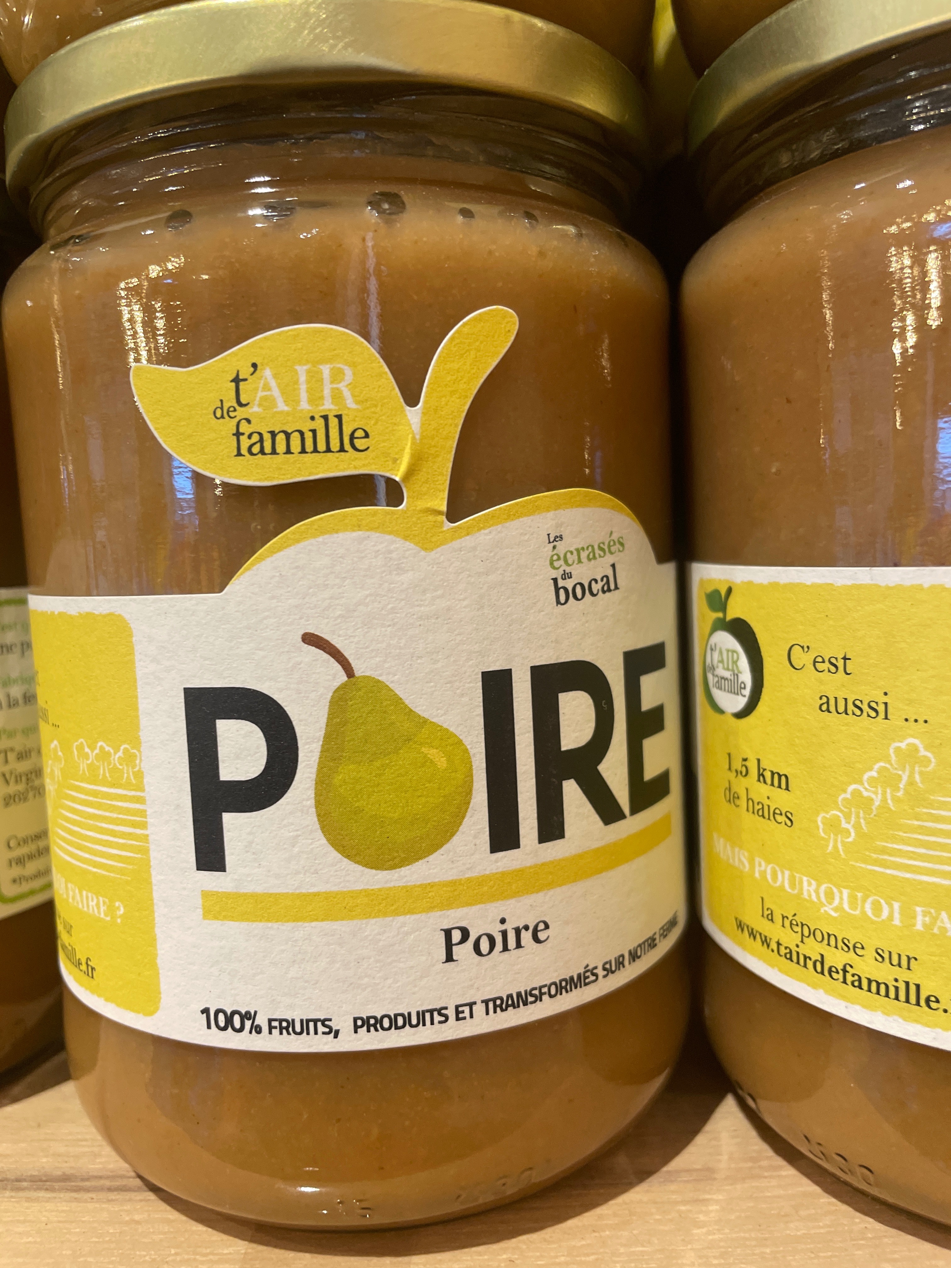 *Compote poire - 620g