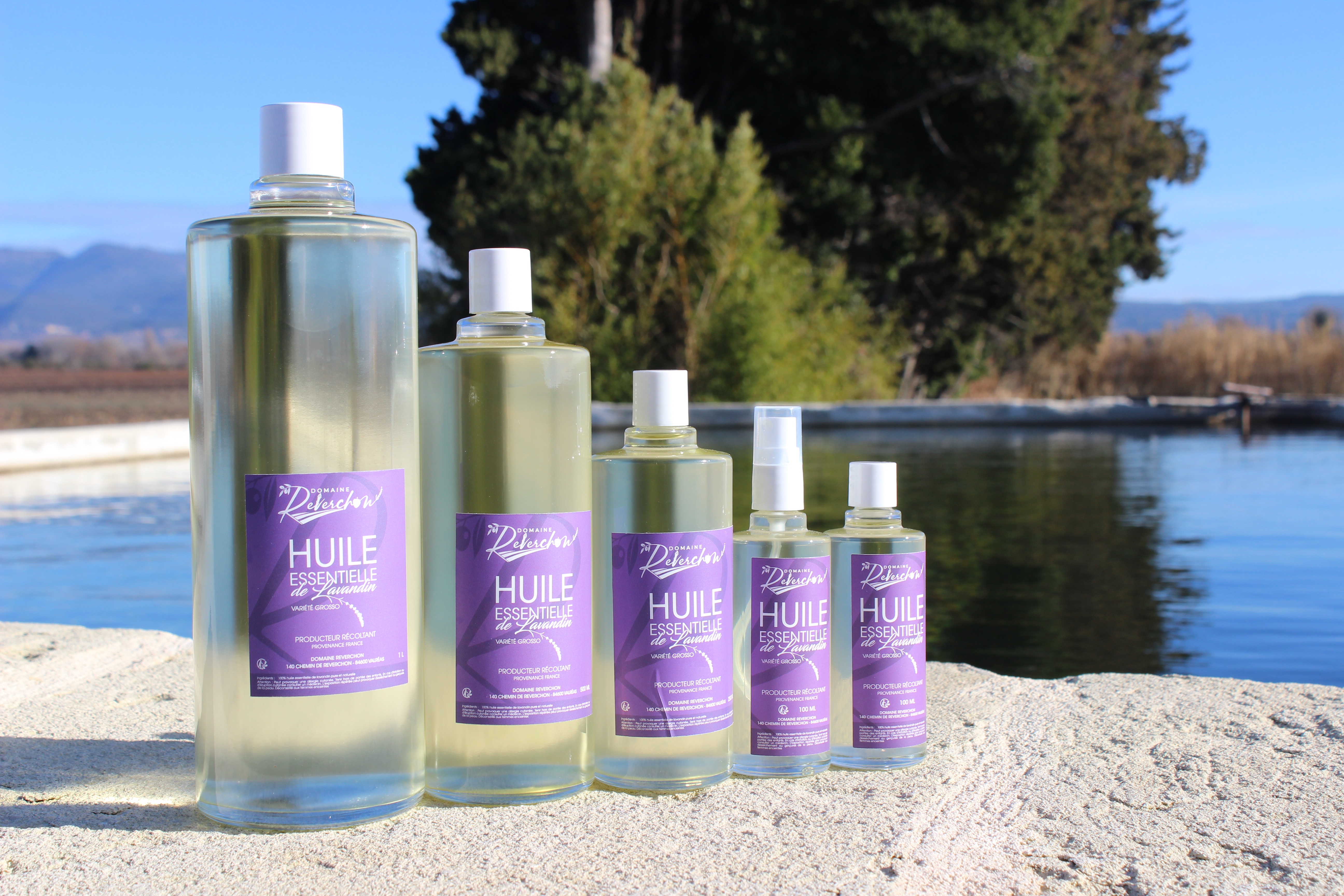 Huile essentielle de lavandin 25cl