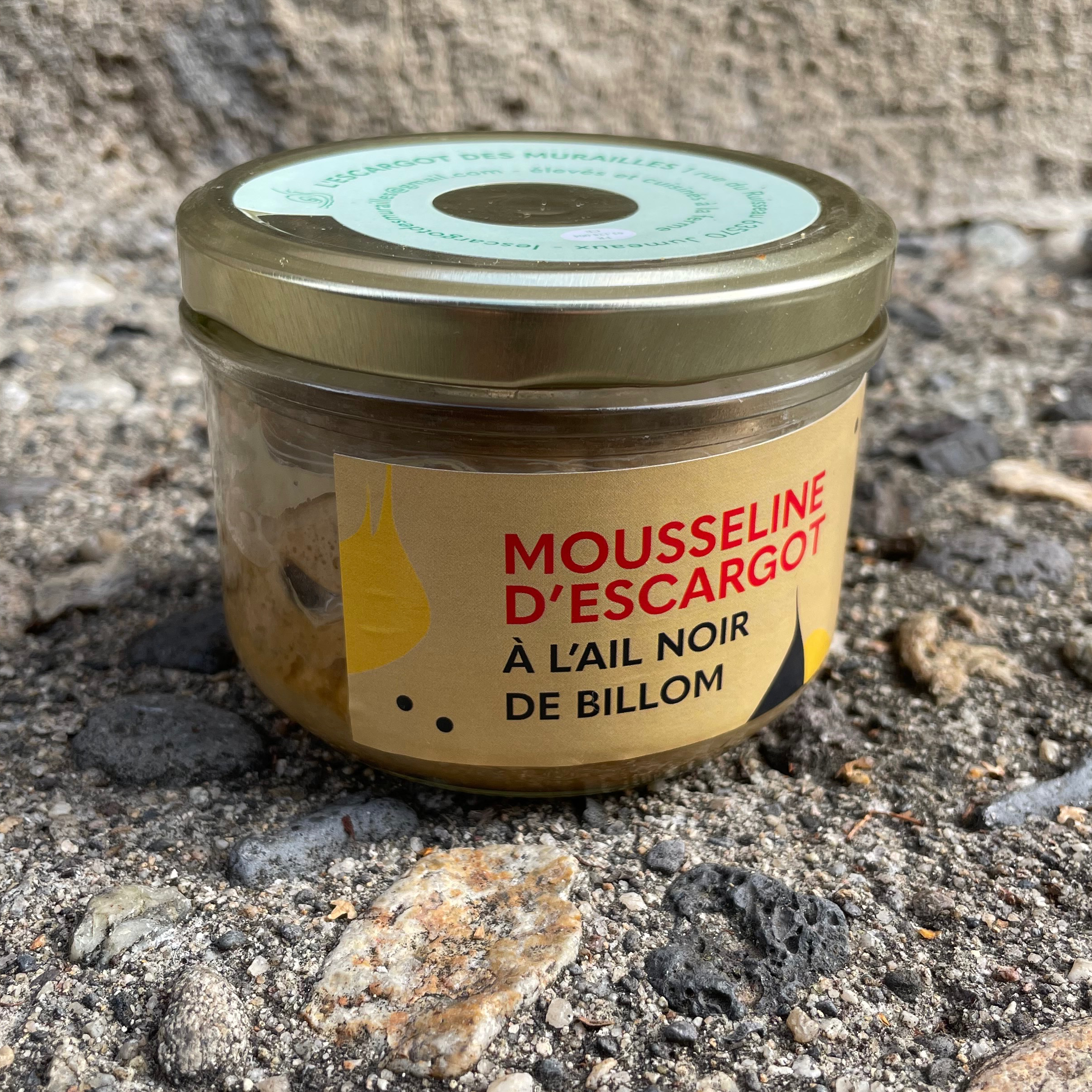 Mousseline D’Escargots À L’Ail Noir - 0,18kg