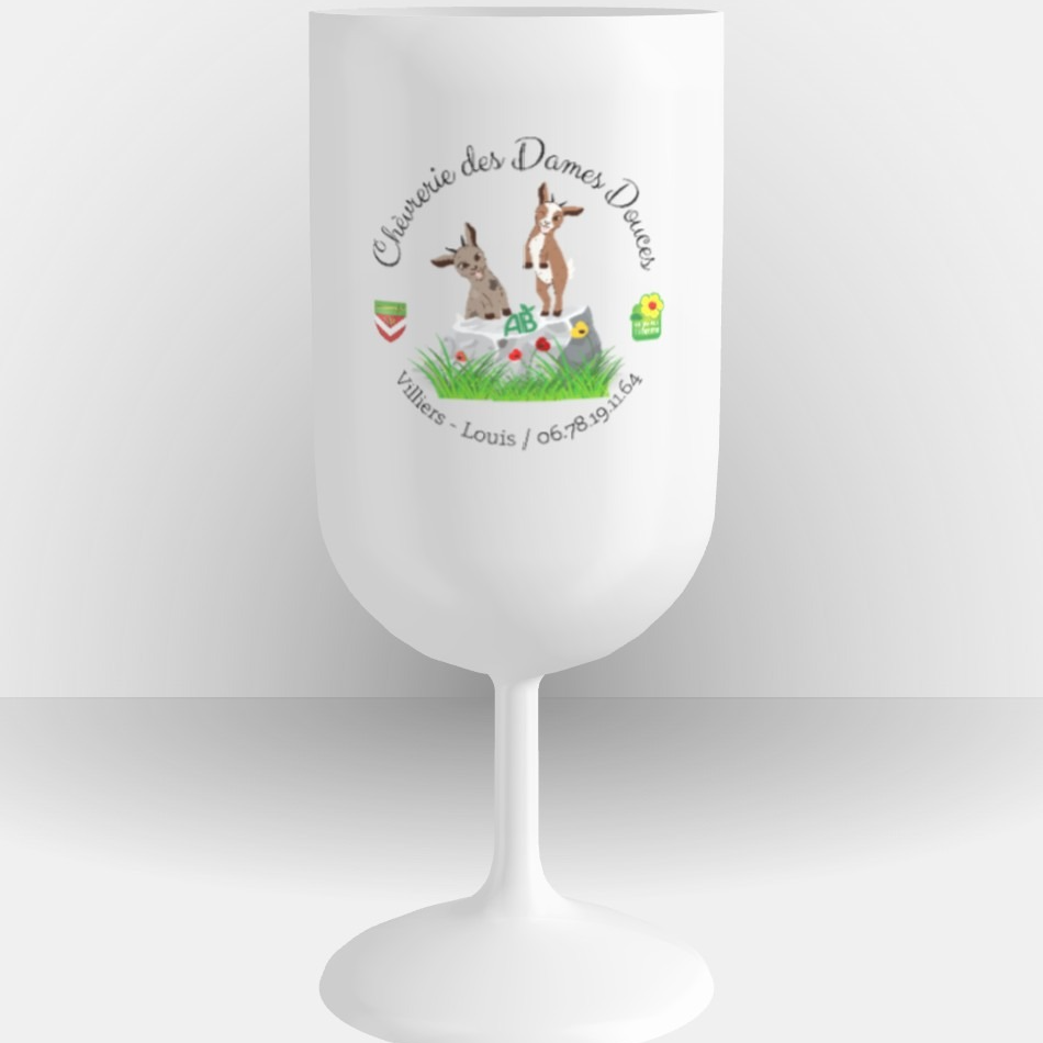 Ecocup Verre à Vin transparent