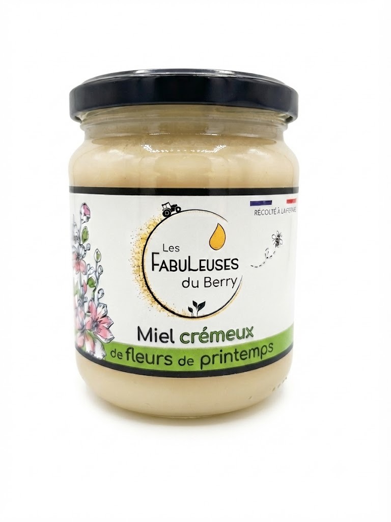Miel de fleurs de printemps, crémeux - 250g