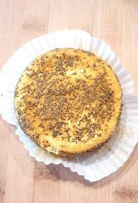 Fromage de chèvre frais / Curry indien-pavot