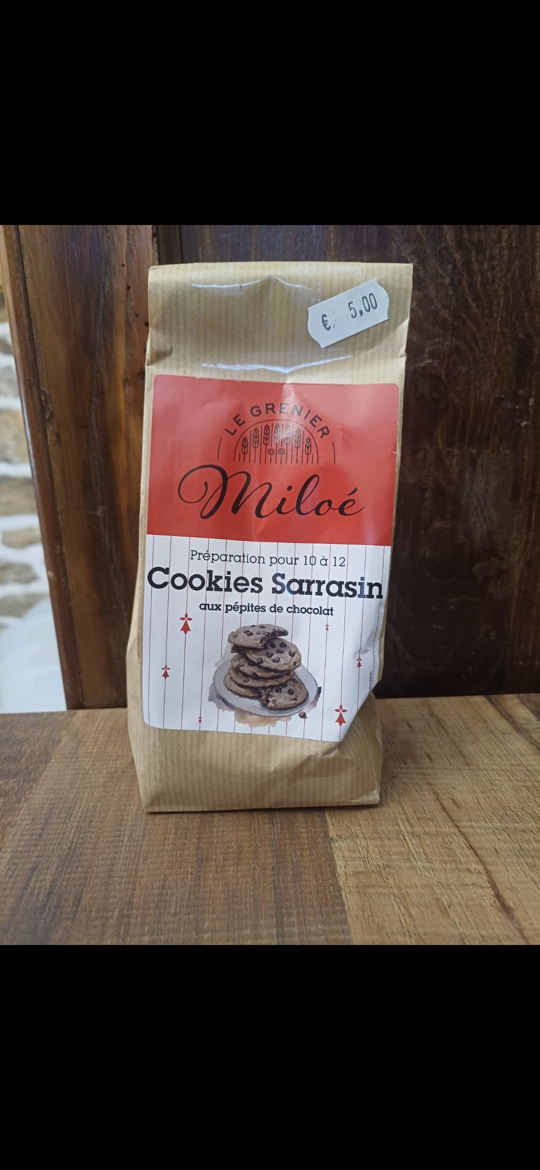 Préparation cookies sarrasin aux pépites de chocolat 320g