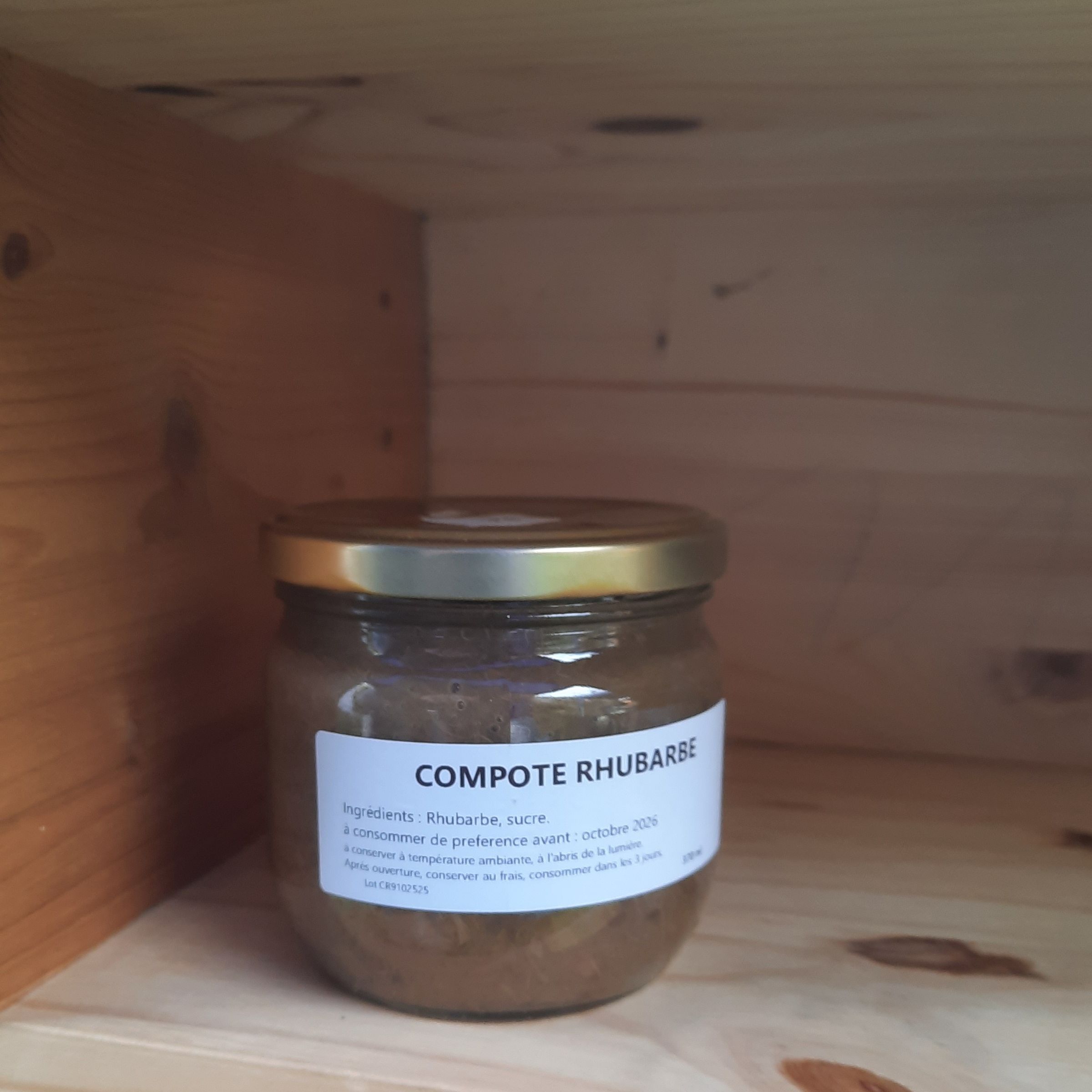 Compote Rhubarbe - 370ml