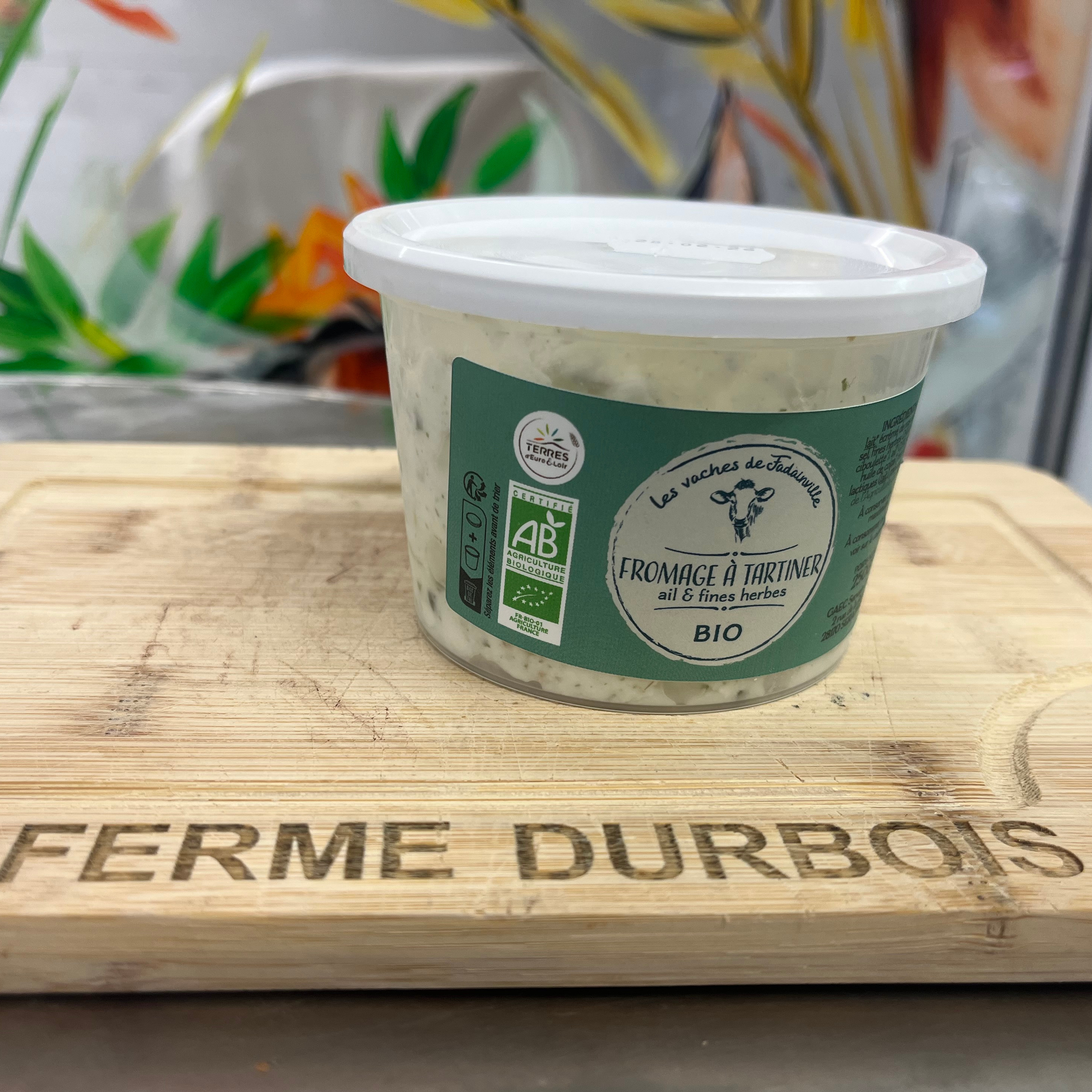 Fromage à tartiner ail et fines herbes - 250g