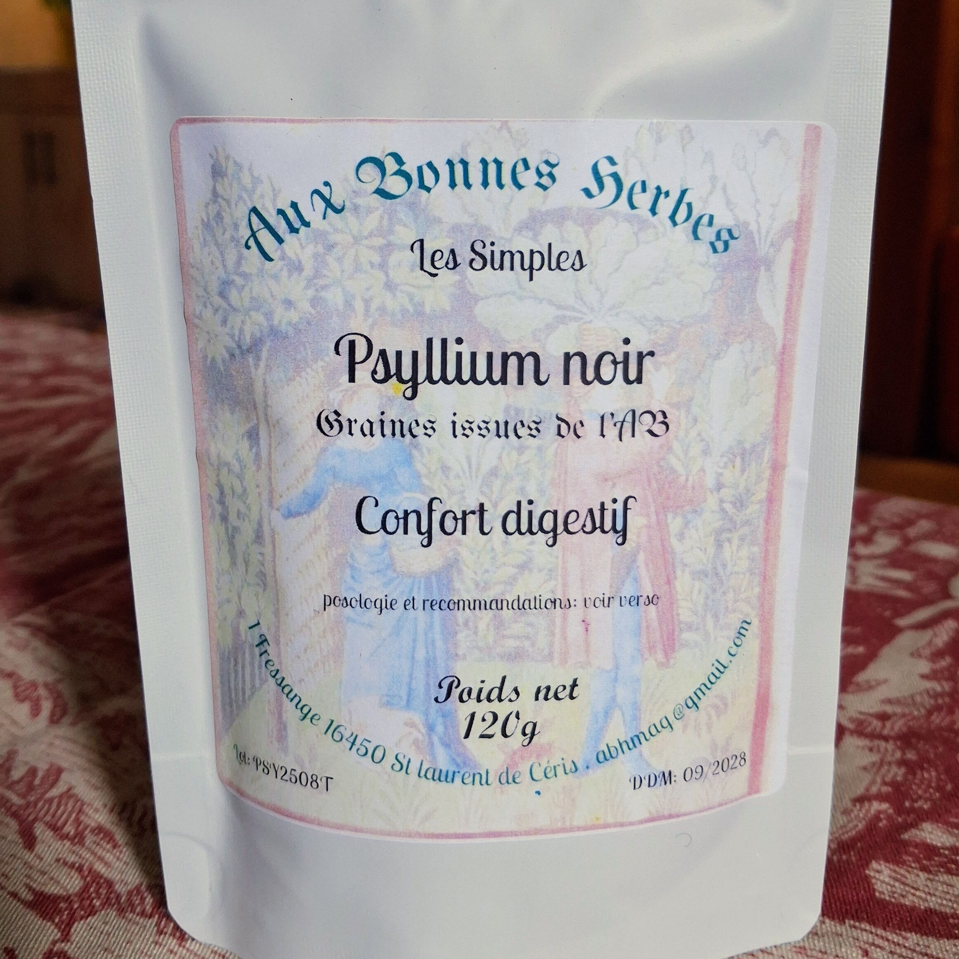 psyllium noir bio - 120g