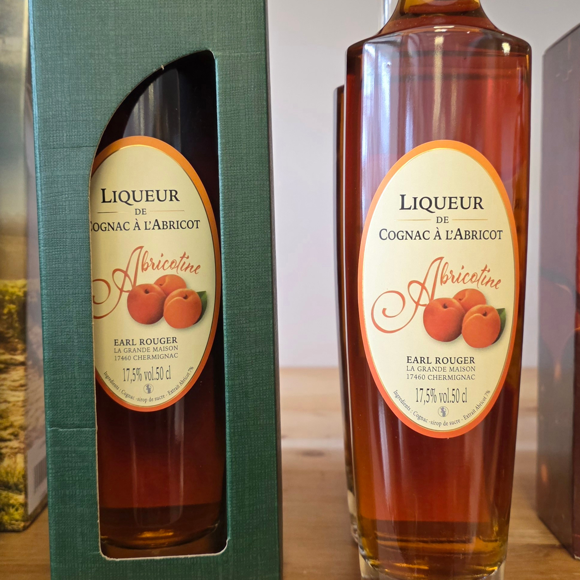 Liqueur de Cognac à l'abricot