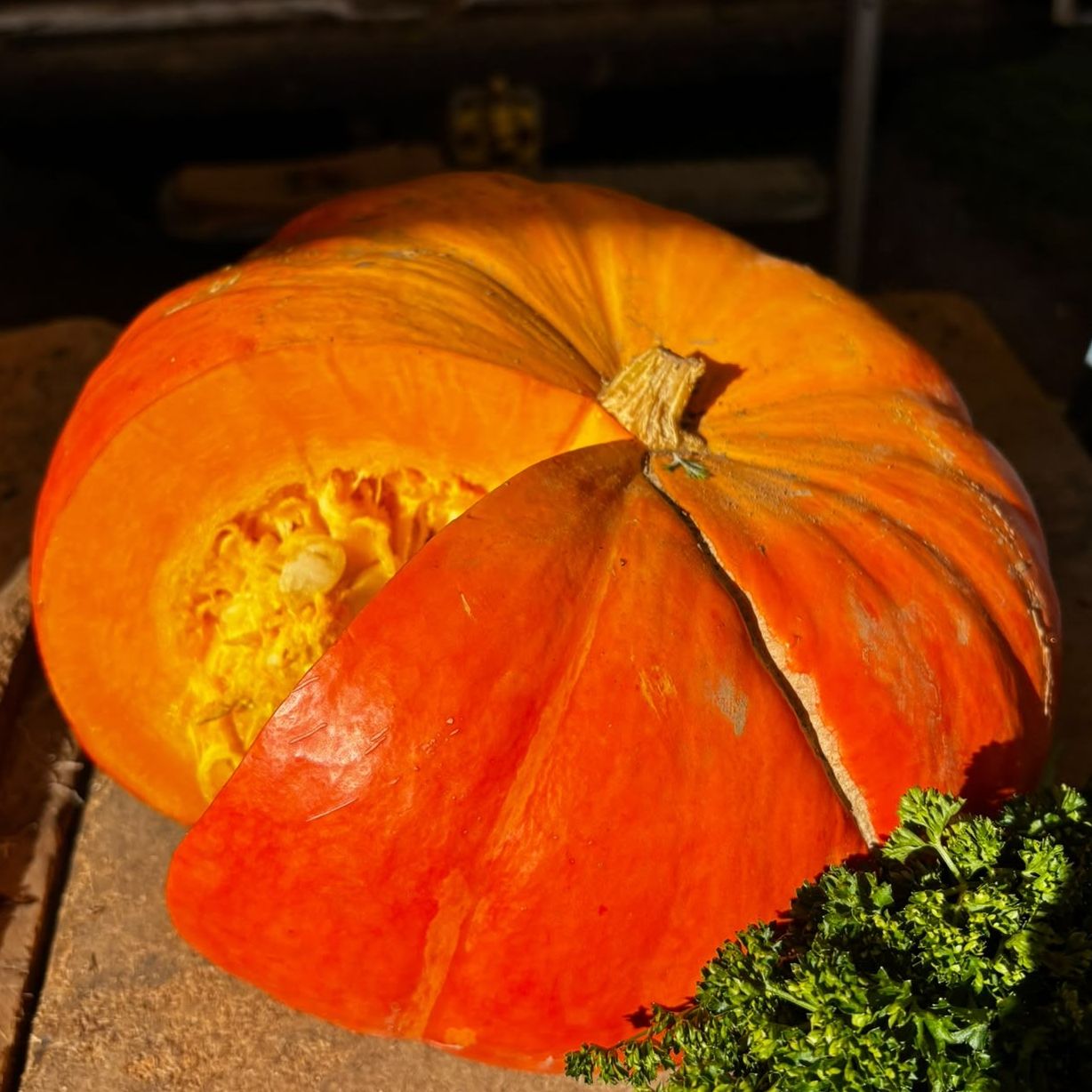 Potiron rouge tranché - 1kg