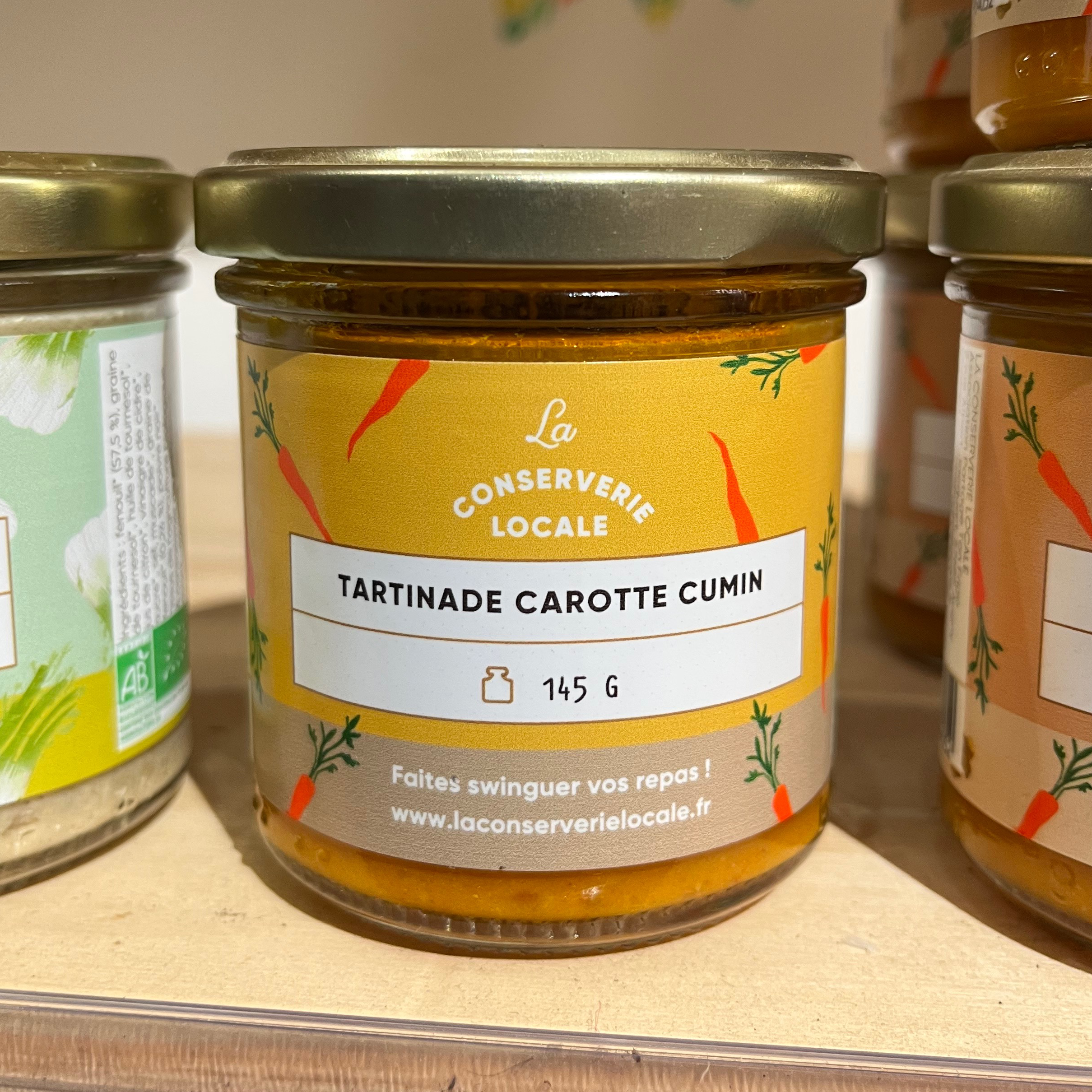 TARTINADE CAROTTE CUMIN