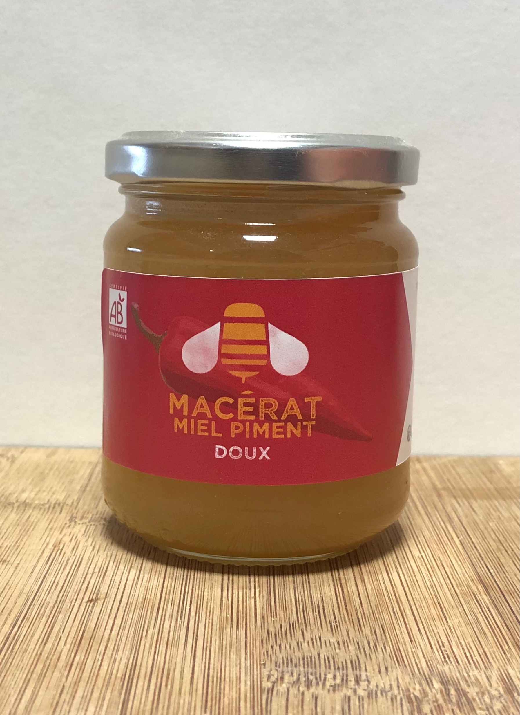 MACÉRAT MIEL/PIMENT DOUX 250g