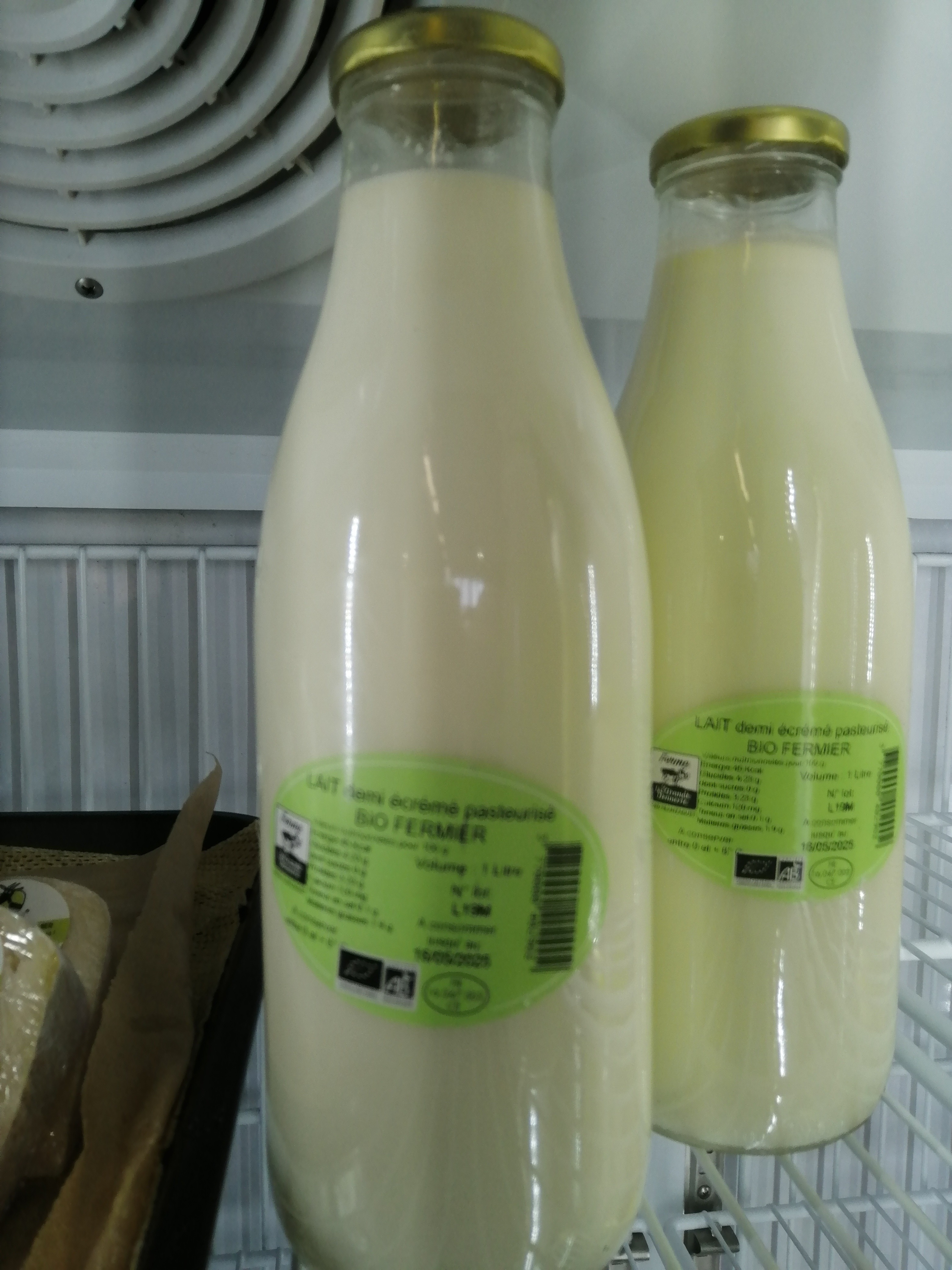 Lait pasteurisé 1 L