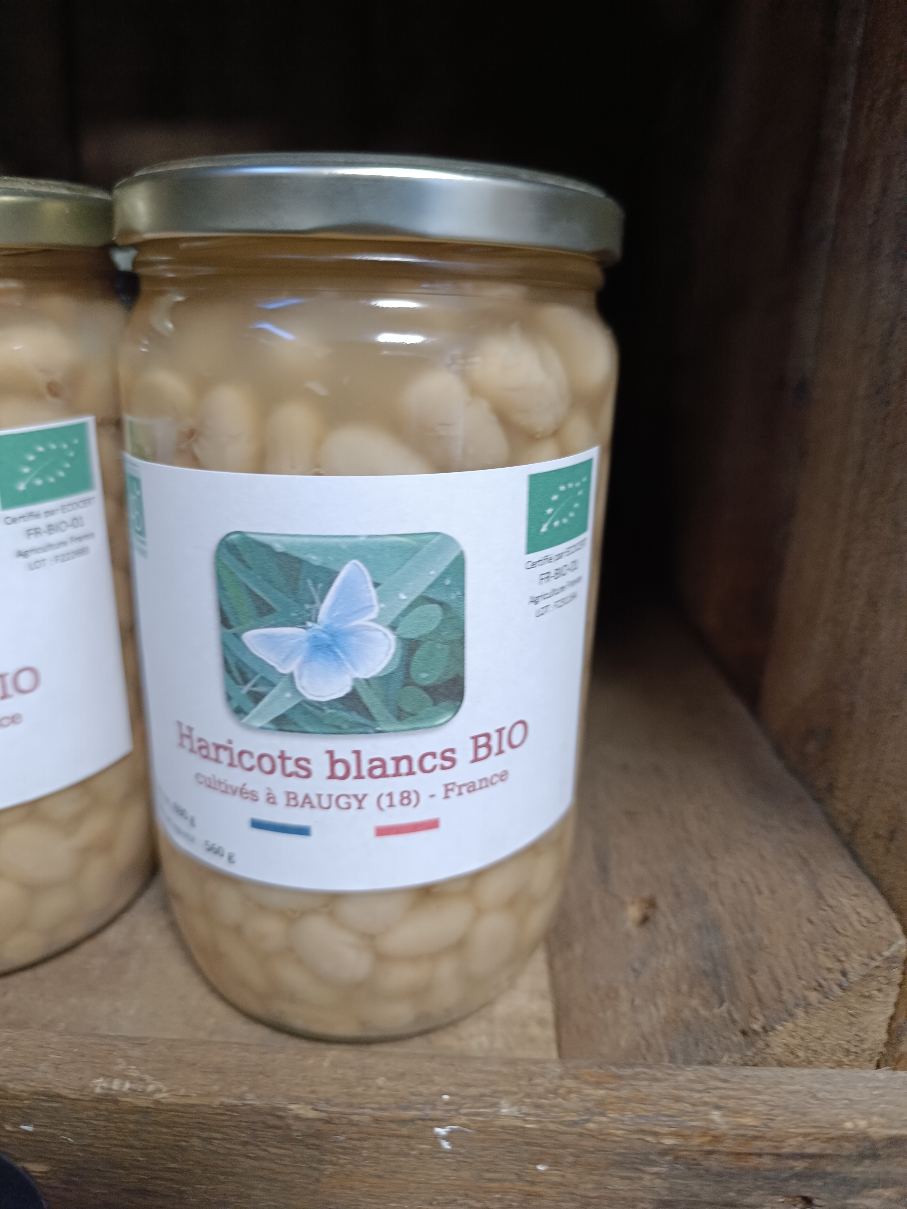 Haricots Blancs Bio Conserve 690Gr