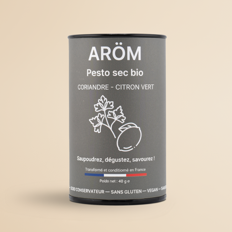 Pesto sec Coriandre/Citron vert - 40g