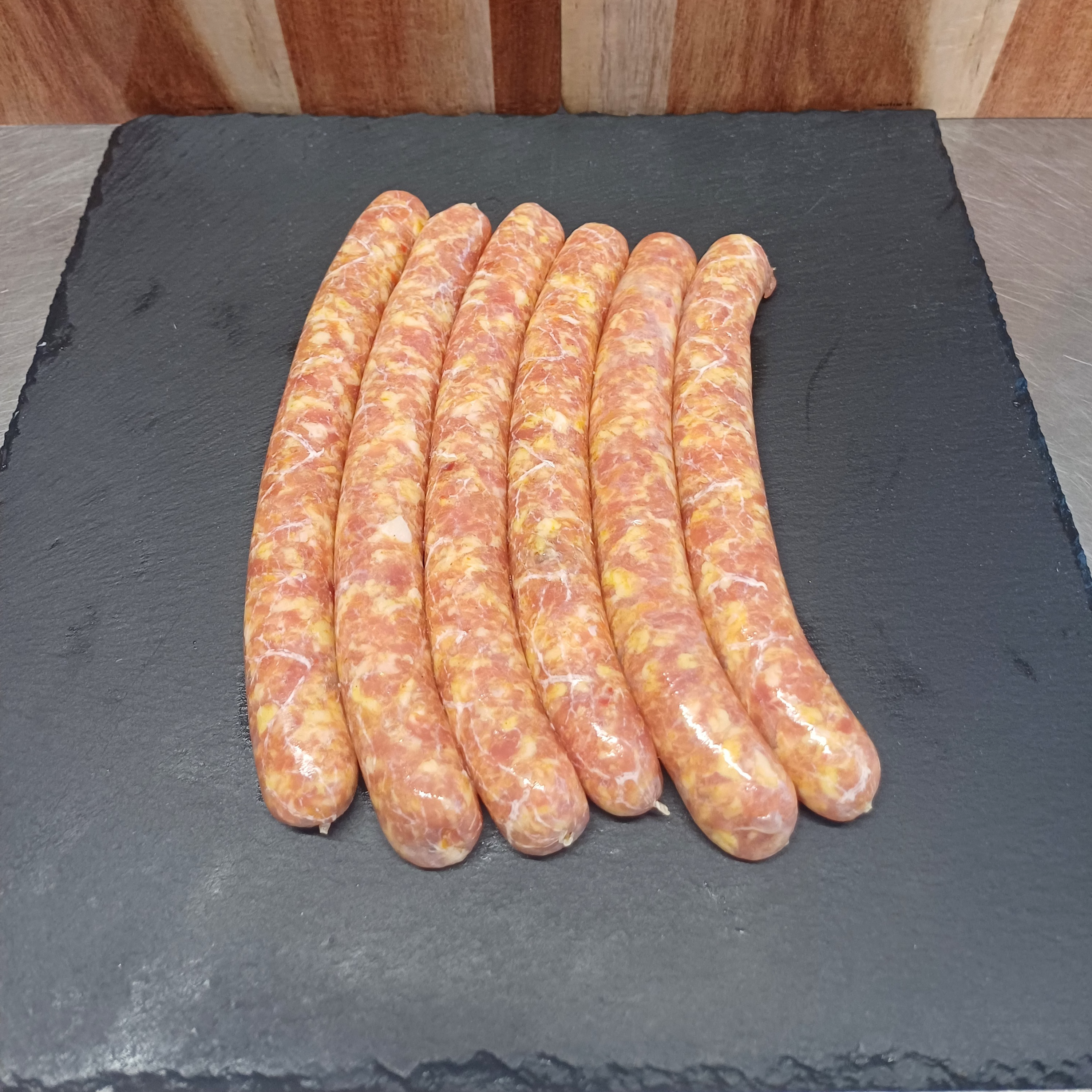 Chipolatas curry x6 - 450g